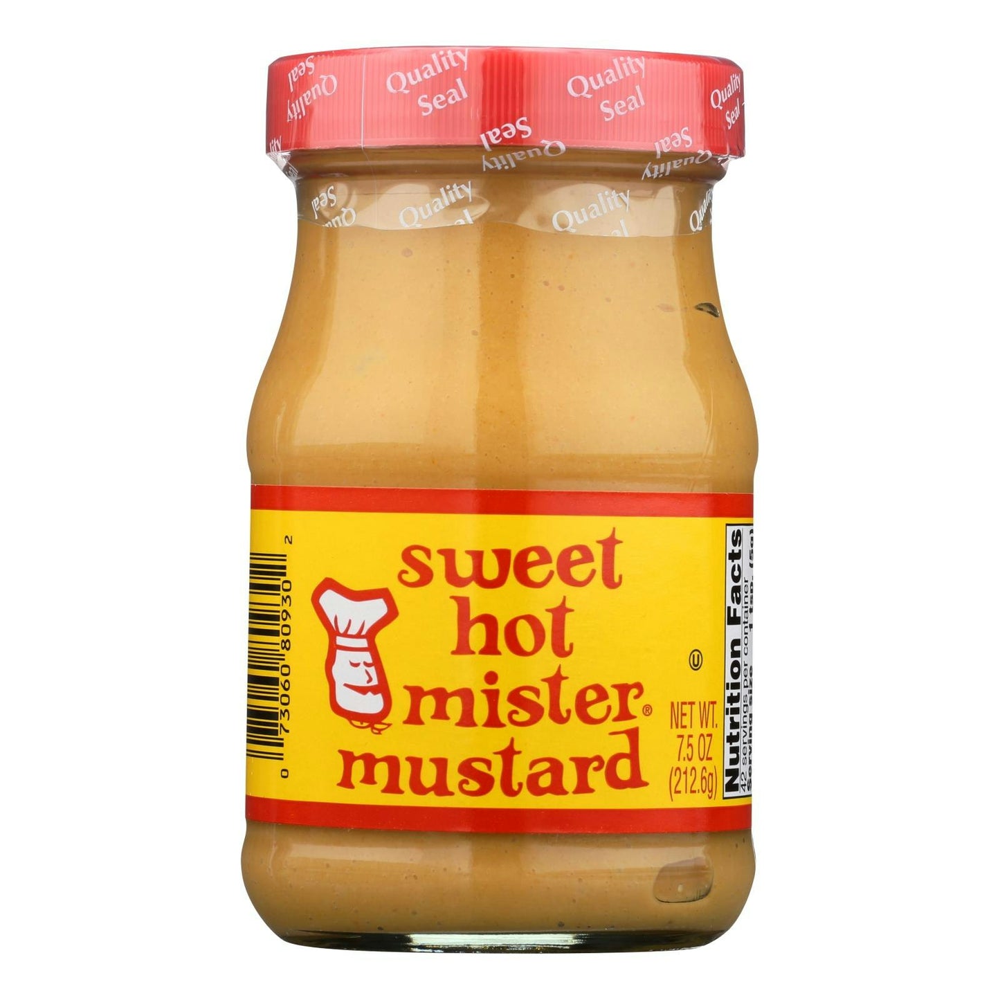 Mister Mustard Sweet Hot - 7.5 oz (Pack of 6)
