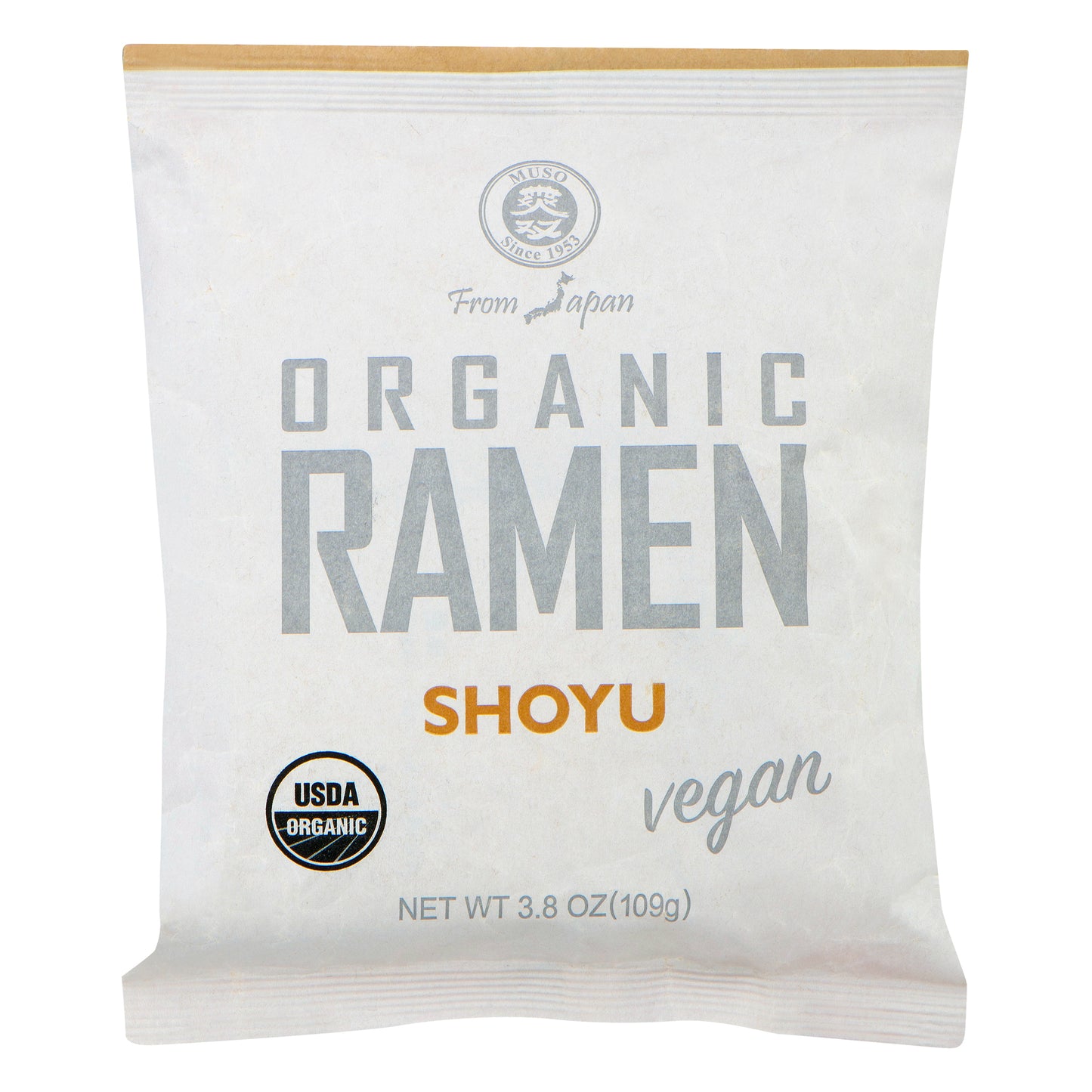 Muso From Japan Ramen Japanese Organic 3.8 oz (Pack Of 10)