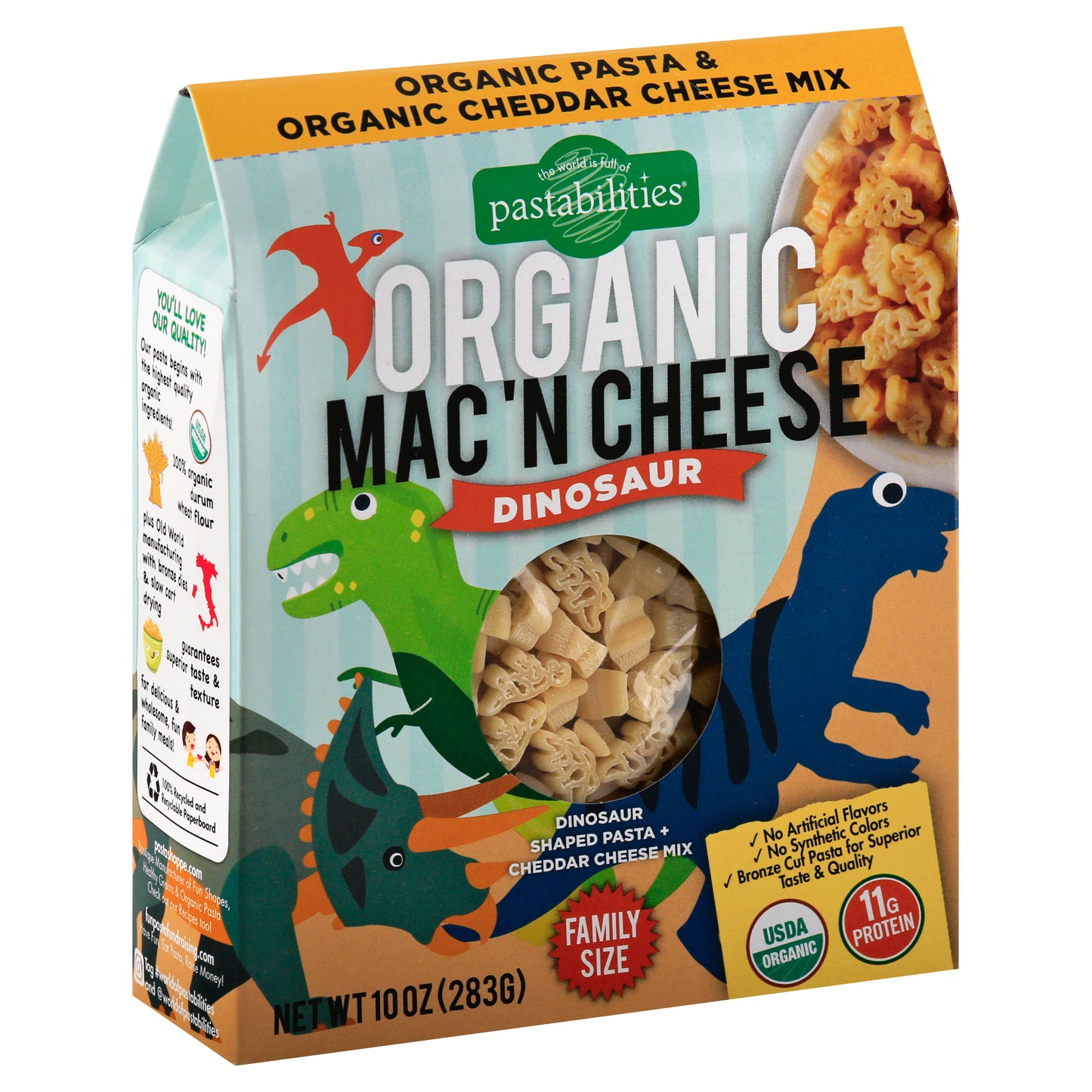 Pastabilities Mac & Cheese Dinosaur 10 Oz (Pack Of 6)