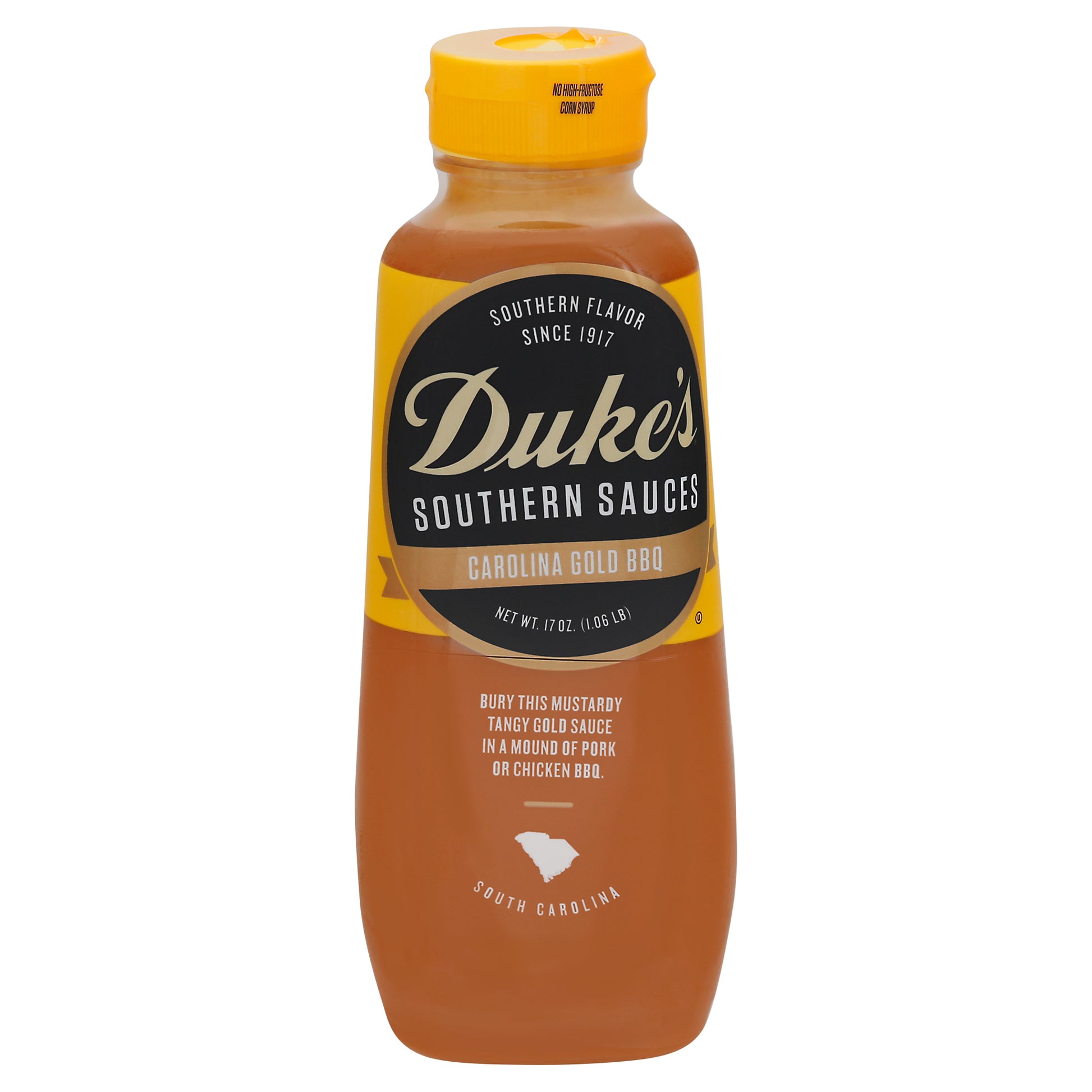 Dukes Barbeque Sauce Carolina Gold 17 oz (Pack Of 6)