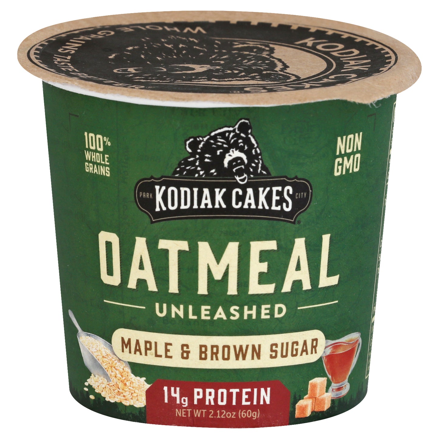 Kodiak Oatmeal Cup Maple Brown Sugar 2.12 oz (Pack Of 12)