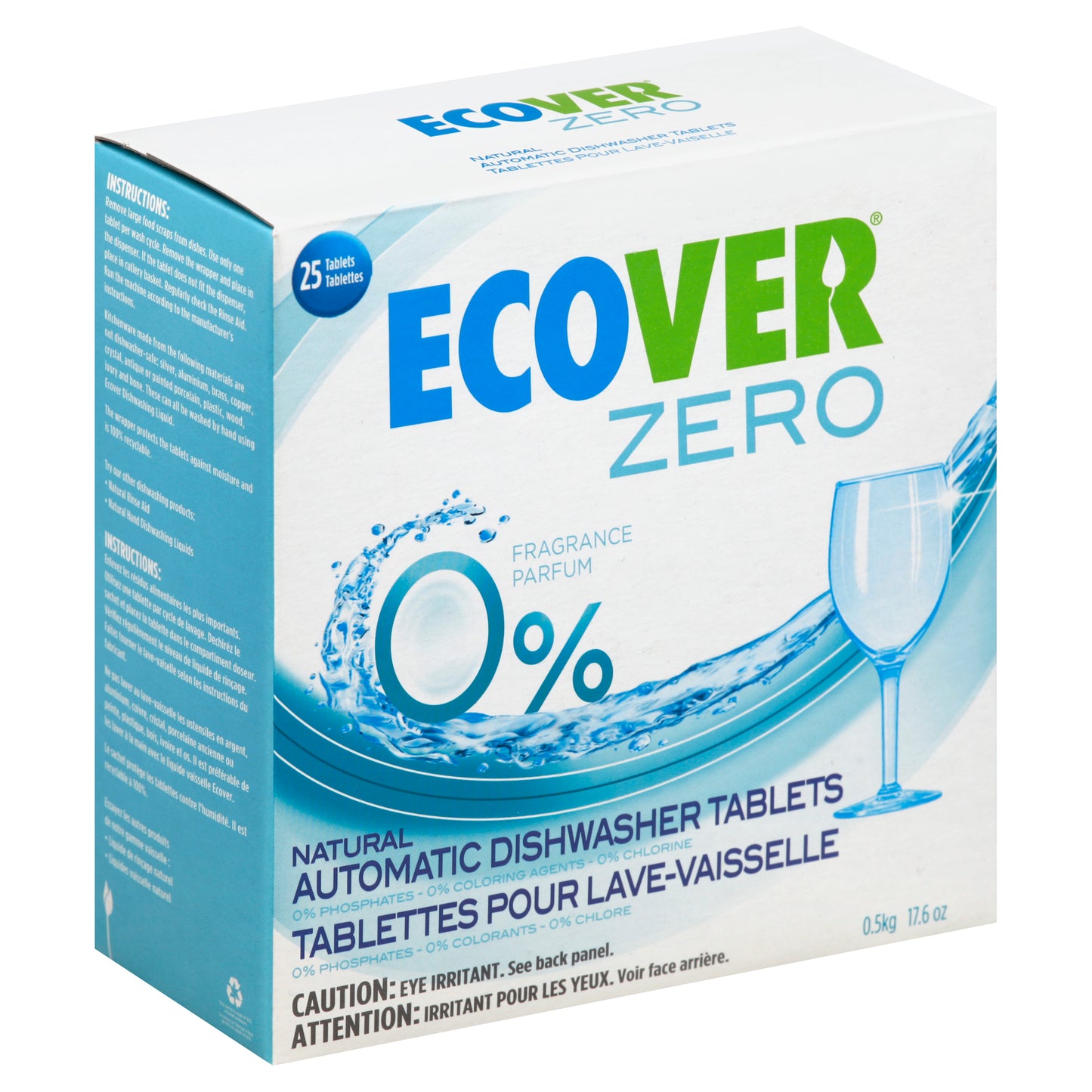 Ecover Dishwash Auto Tab Zero 17.6 Oz (Pack Of 12)