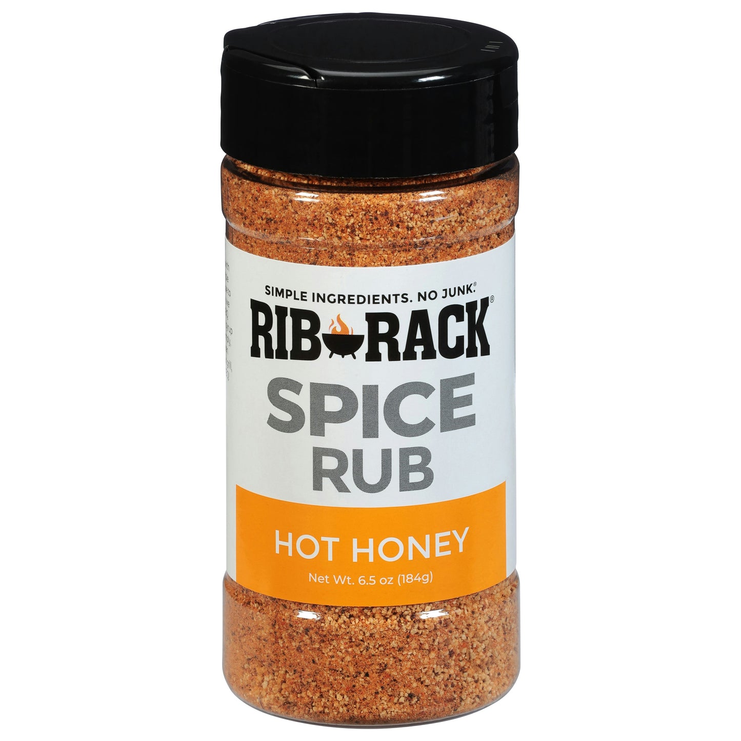 Rib Rack Rub Hot Honey Spice 6.5 Oz (Pack Of 6)