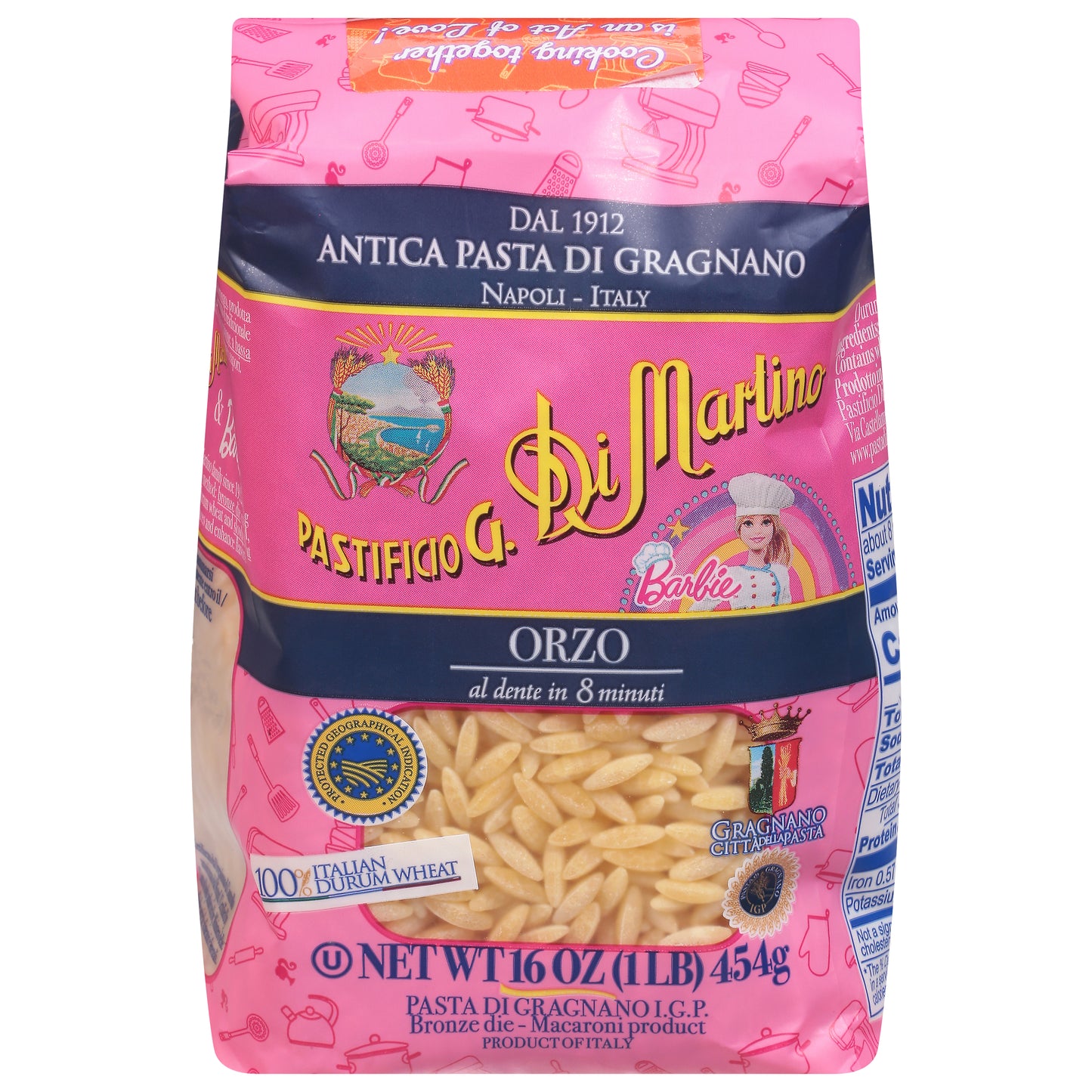Di Martino Orzo Di Martino Barbie 1 Lb (Pack Of 12)