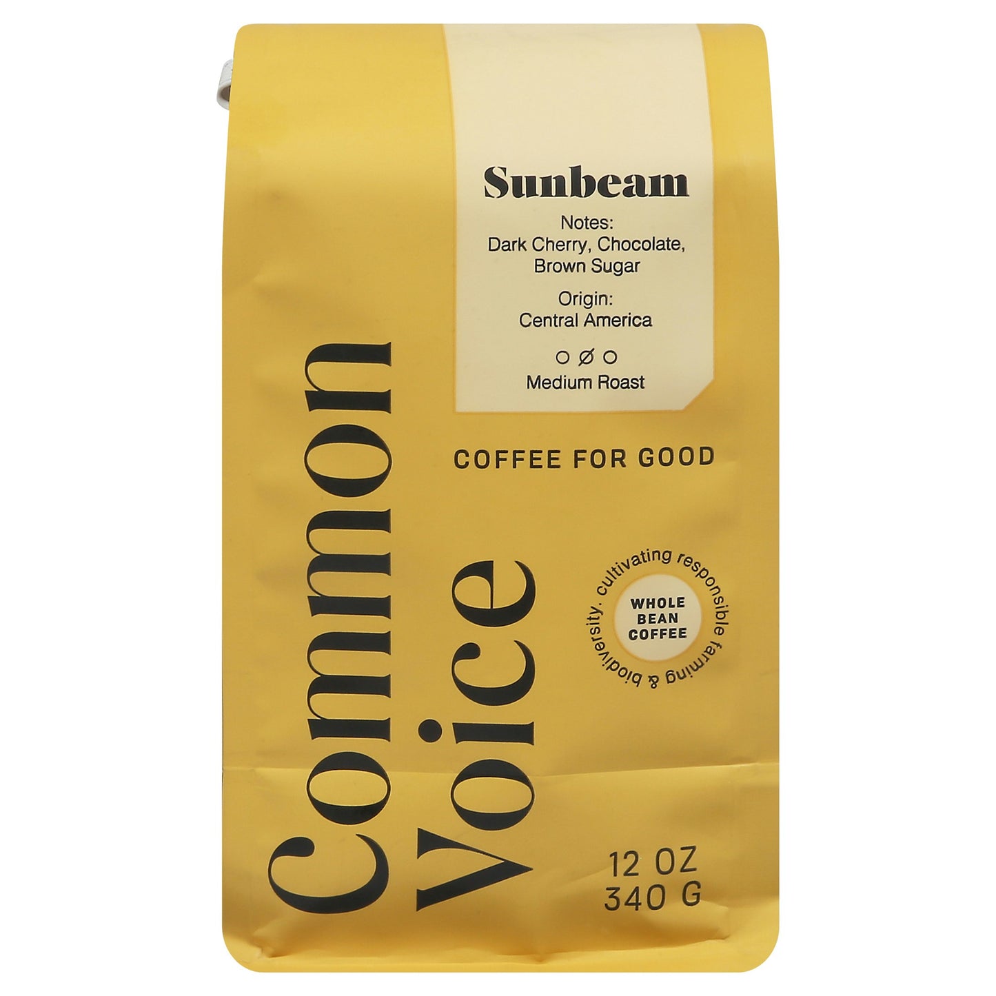Common Voice Coffee Co Coffee Medium Roast Sunbean 12 Oz Pack of 6
