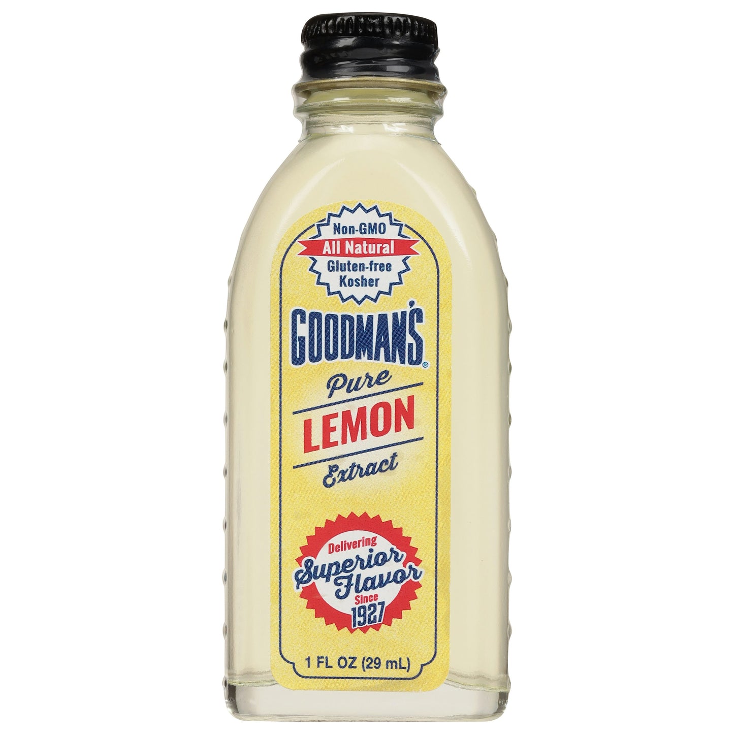 Goodmans Extract Lemon Pure 1 Fo Pack of 6