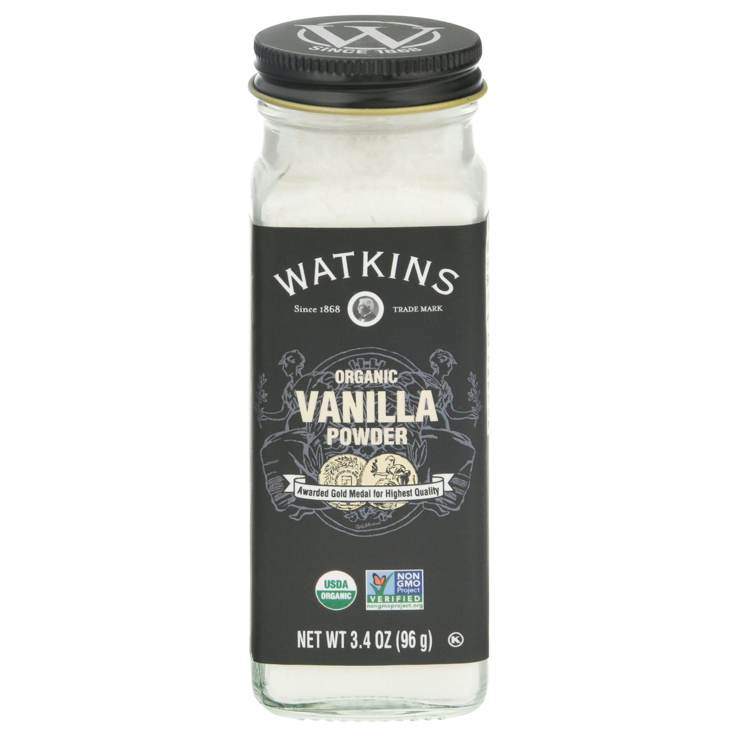 Watkins Powder Vanilla Organic 3.4 Oz (Pack of 3)