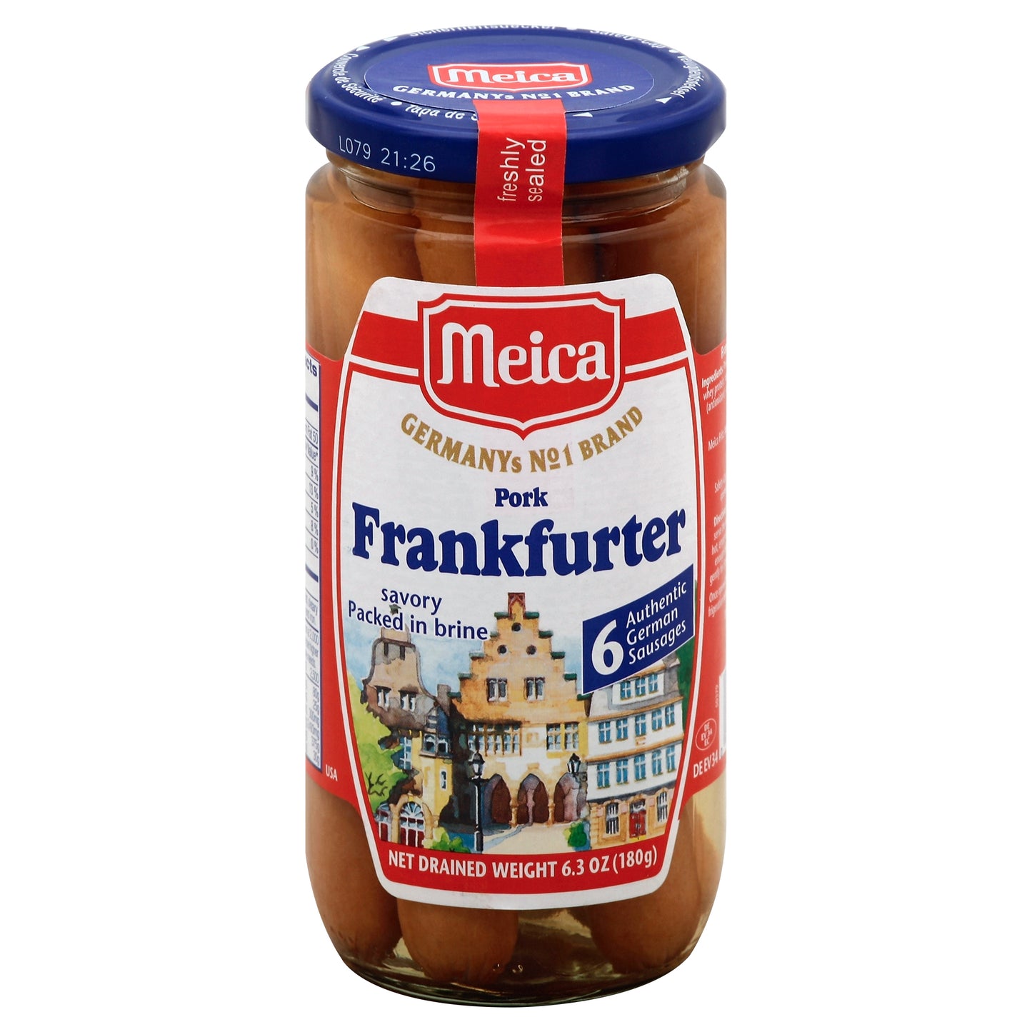 Meica Frankfurter 6.3 oz (Pack Of 12)