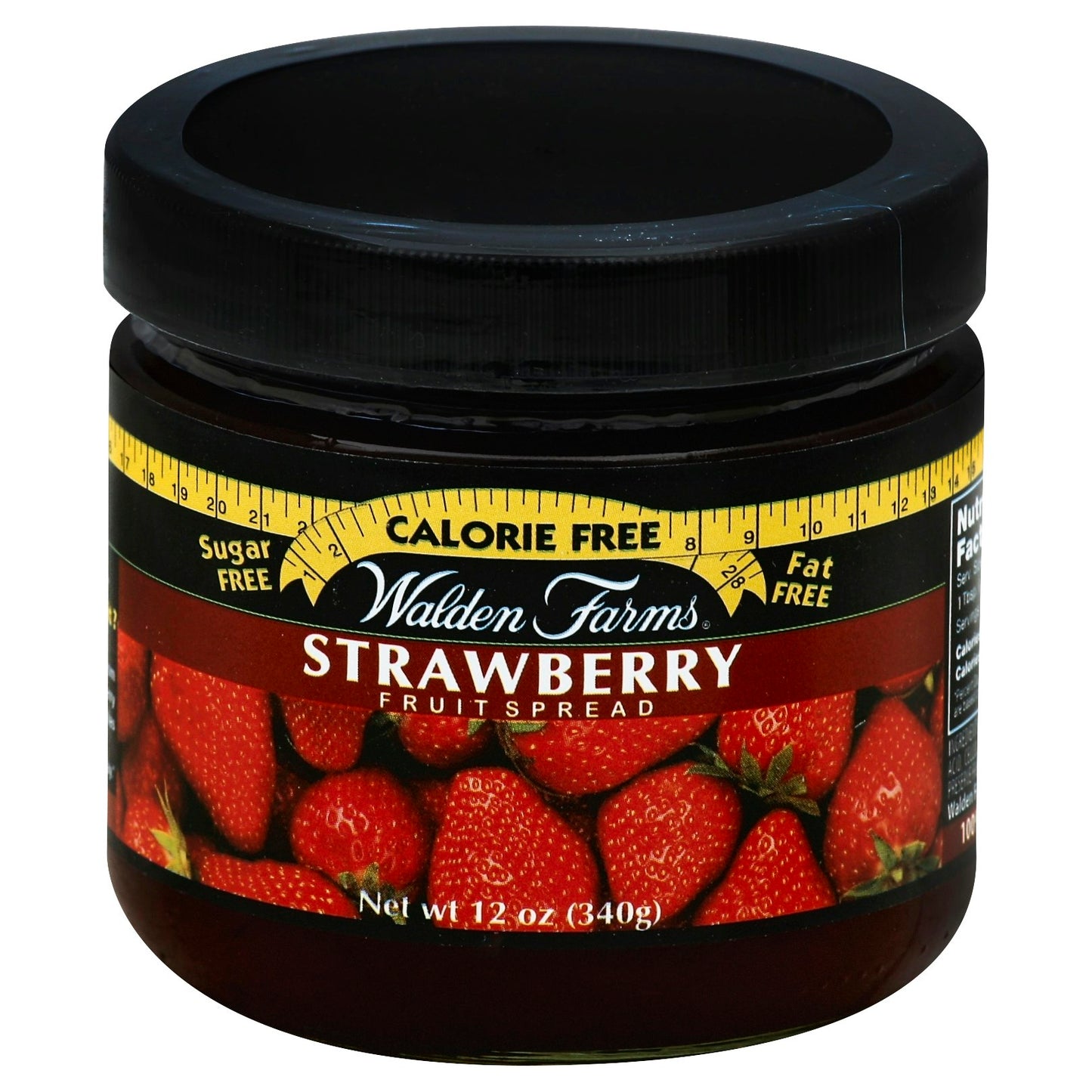 Walden Farms Fruit Spread Calorie Free No Carb Strawberry 12 oz (Pack of 6)