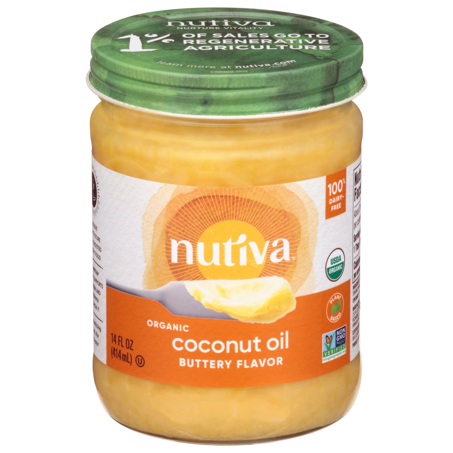 Nutiva Oil Coconut Buttery 14 FO (Pack Of 6)