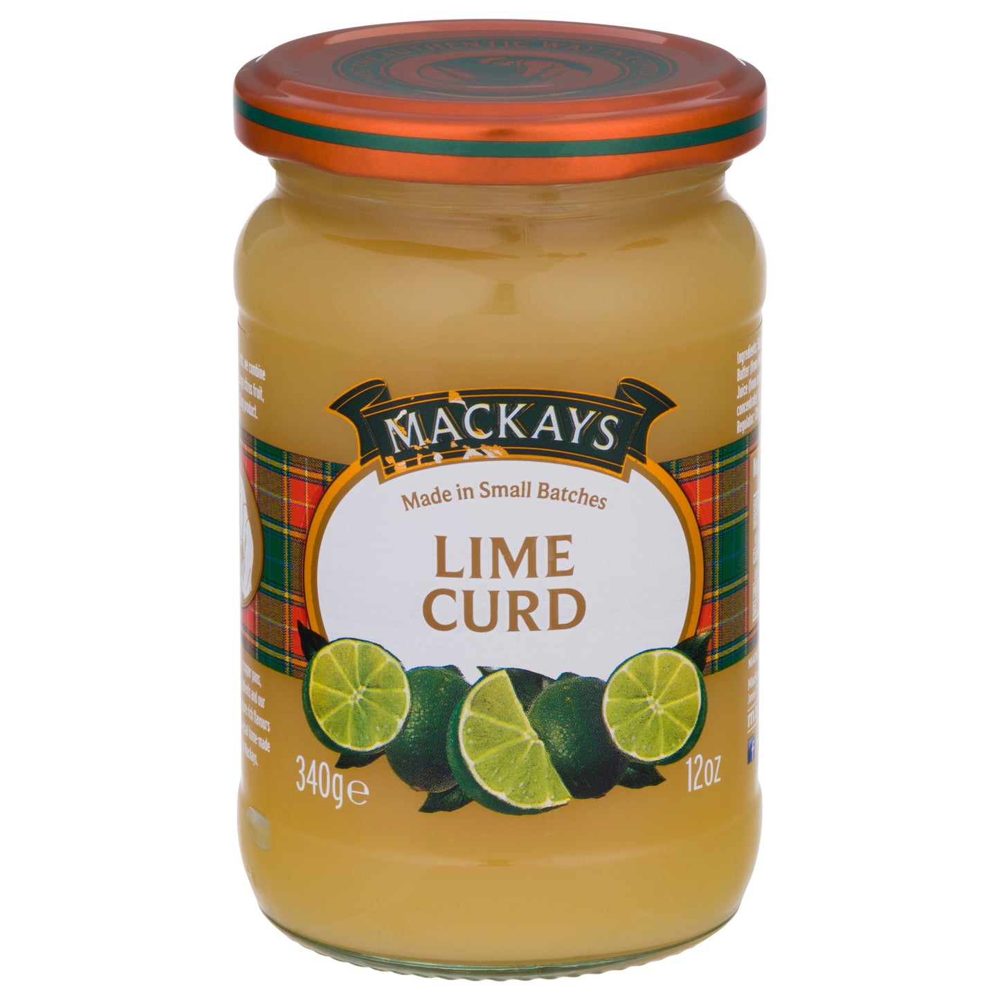 Mackays Curd Lime 12 Oz (Pack Of 6)