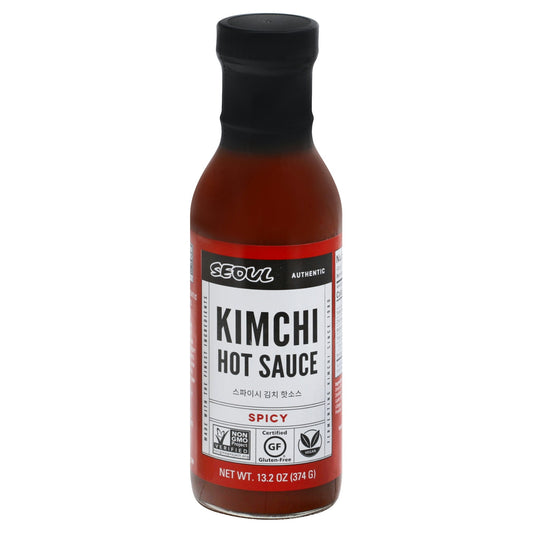 Seoul Sauce Hot Kimchi 13.2 oz (Pack of 6)