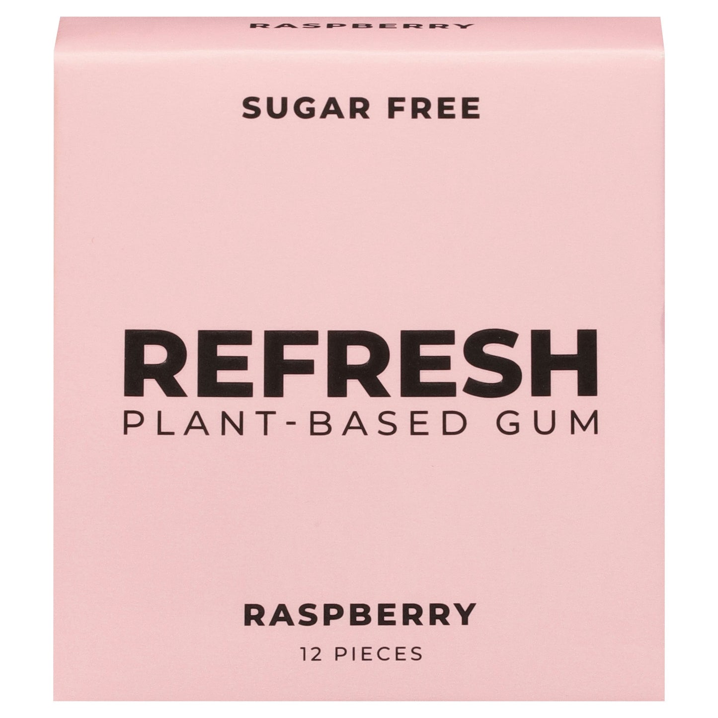 Refresh Gum Gum Raspberry 12 Pieces (Pack of 12)