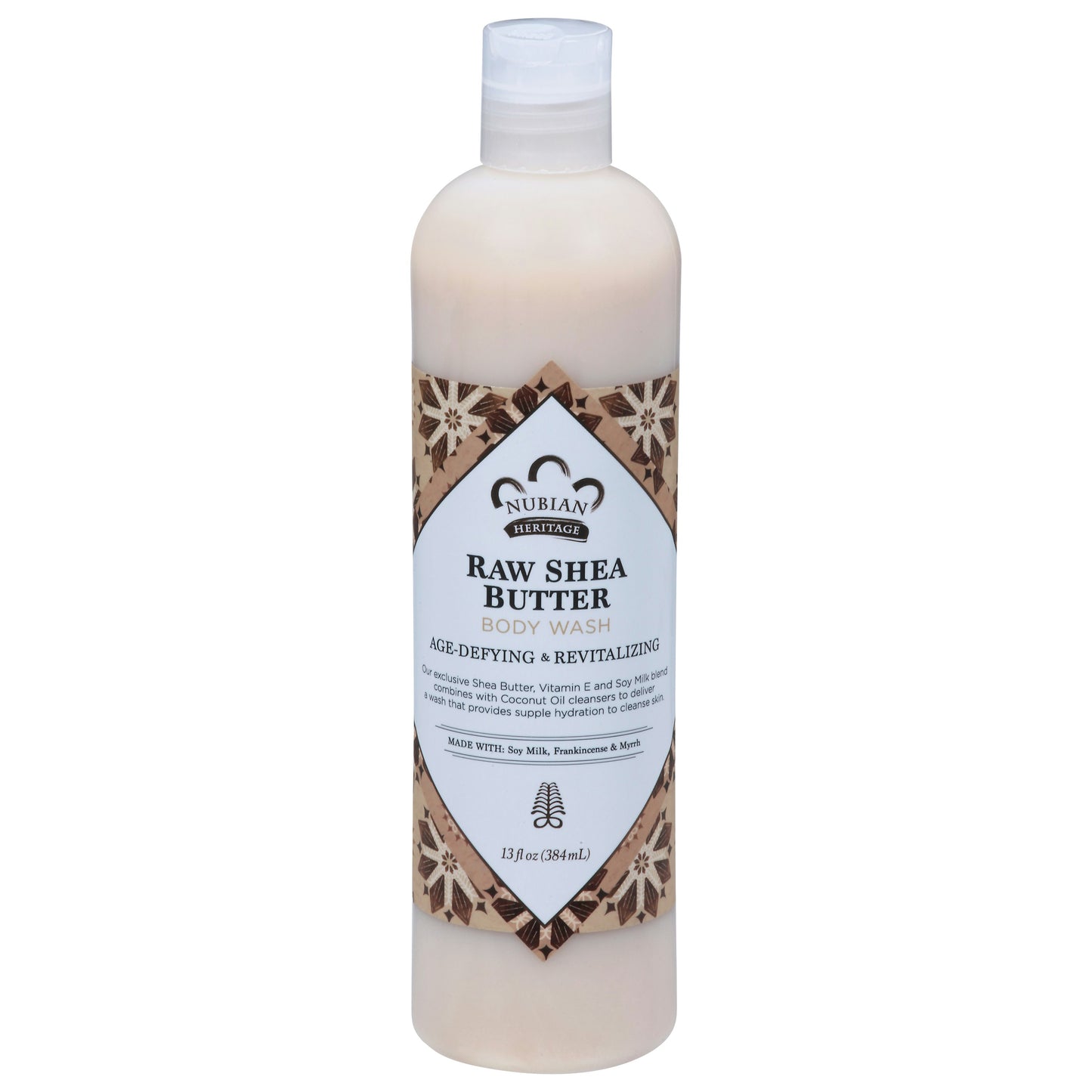 Nubian Heritage Body Wash Raw Shea Butter 13 Fl Oz (Pack of 3)