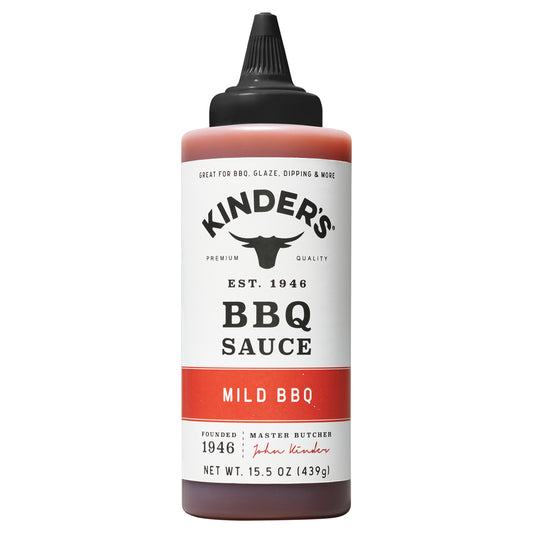Kinders Barbeque Sauce Mild Squeeze 15.5 FO (Pack Of 6)