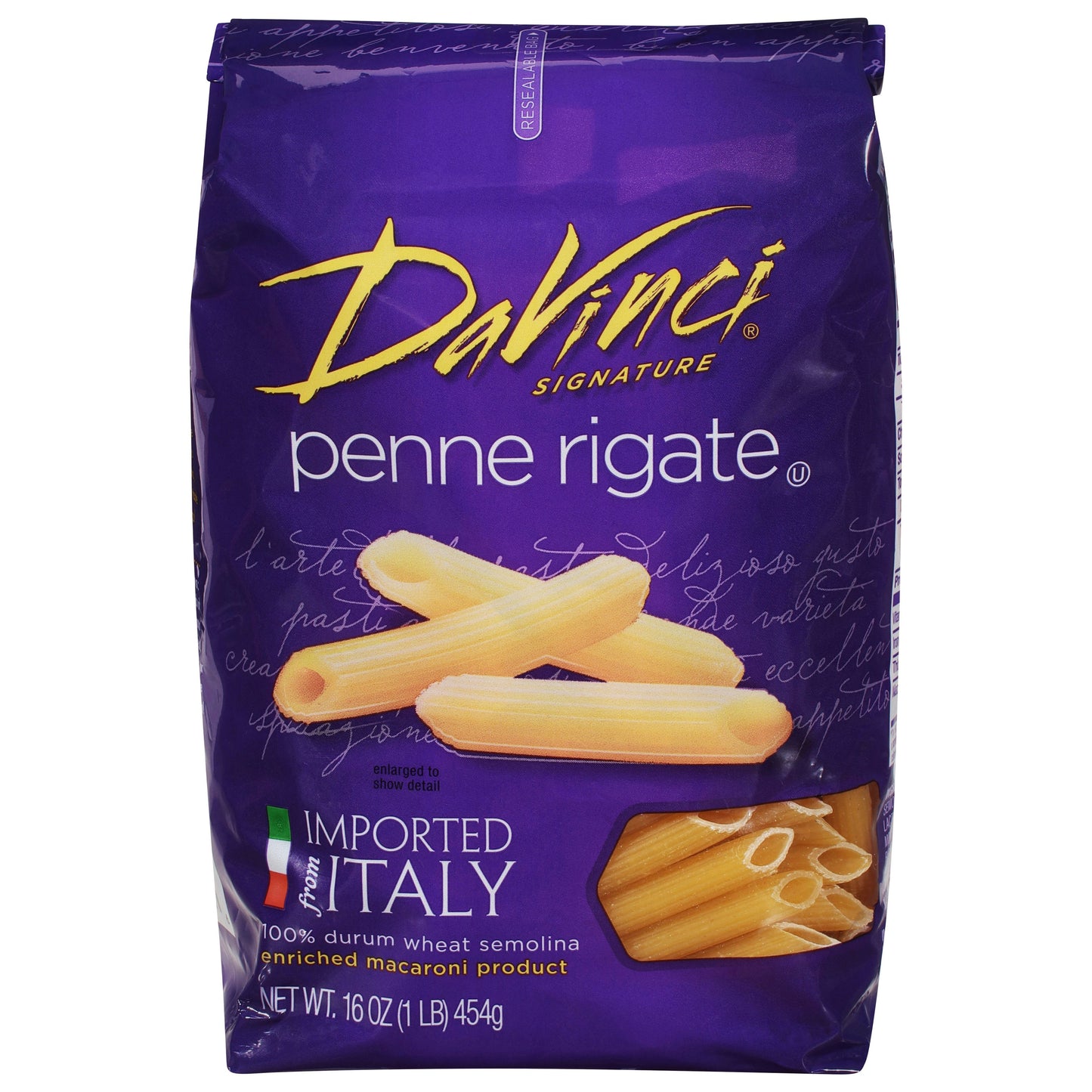 Davinci Pasta Penne Rigate 16 oz (Pack of 12)