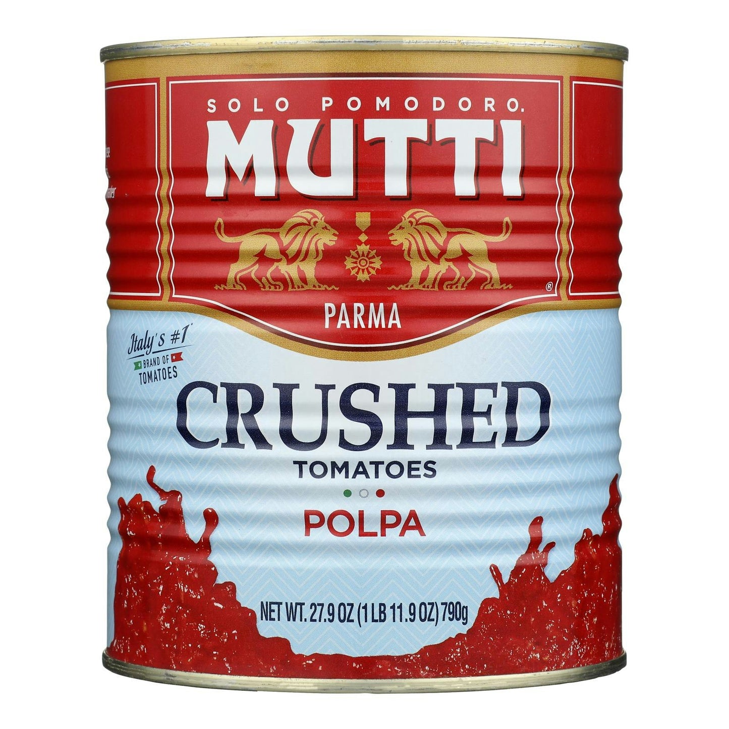 Mutti - Crushed Tomatoes (polpa) 27.9 oz (Pack of 6)