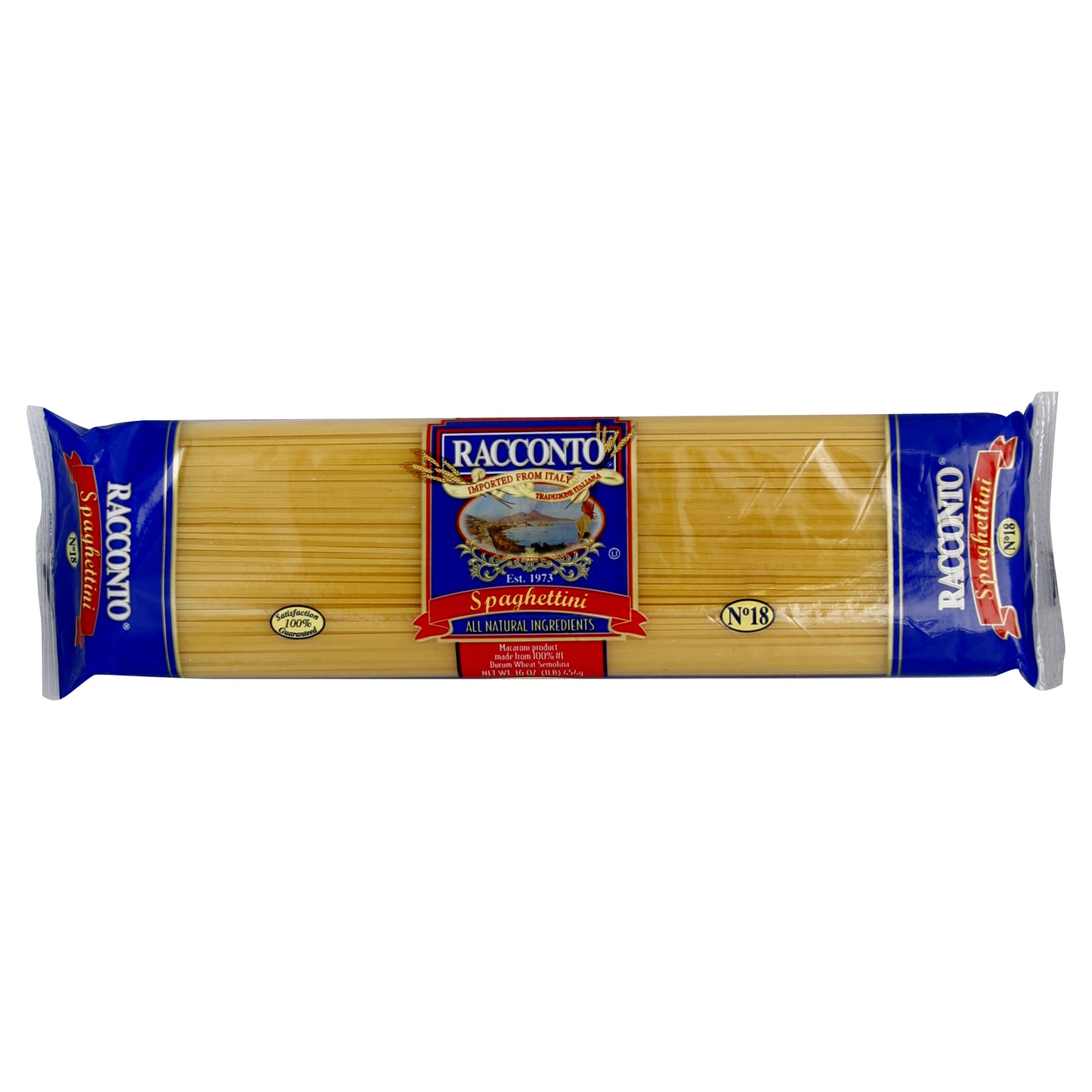 Racconto Pasta Spaghettini 16 Oz (Pack Of 20)