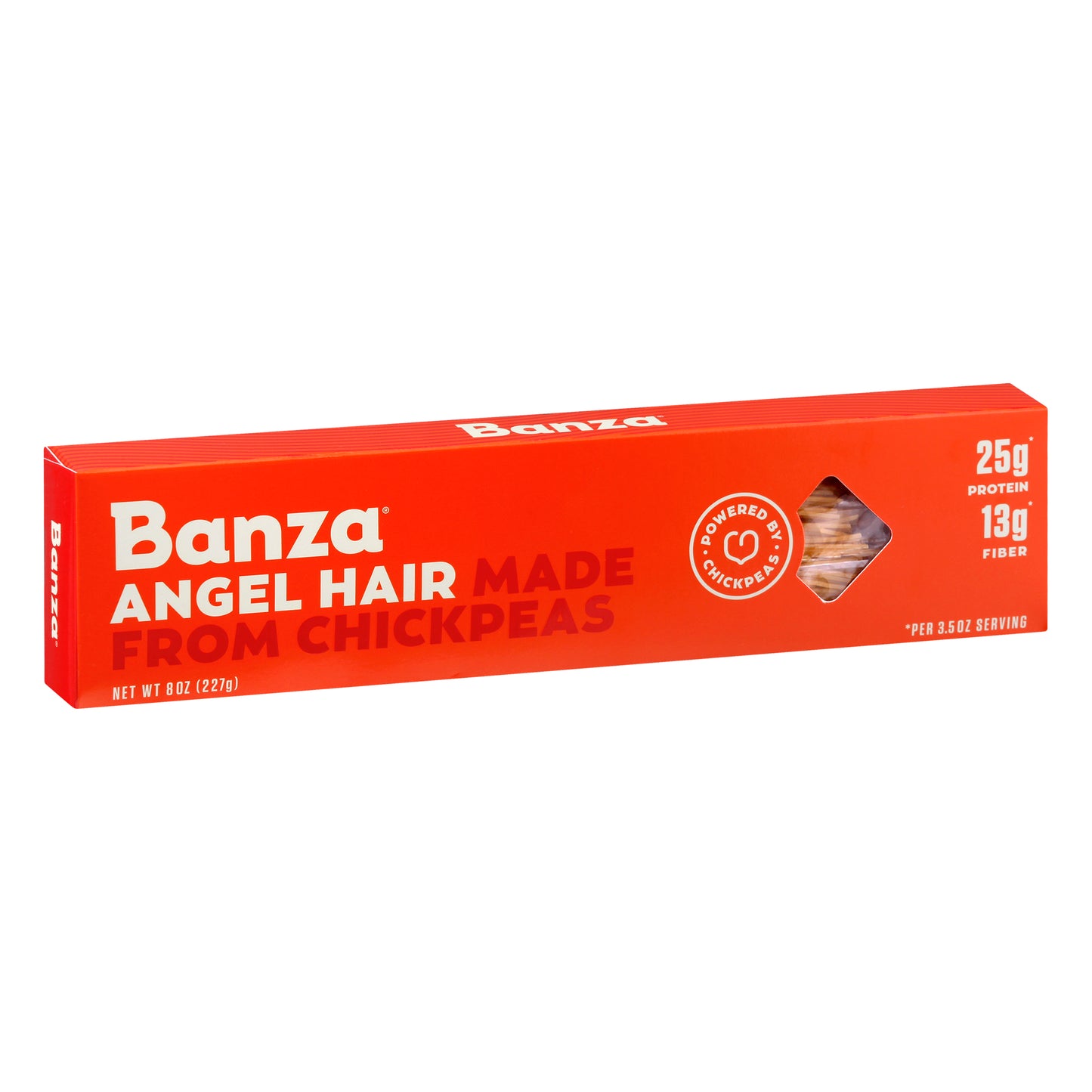 Banza Pasta Angel Hair Chickpea 8 Oz (Pack Of 12)