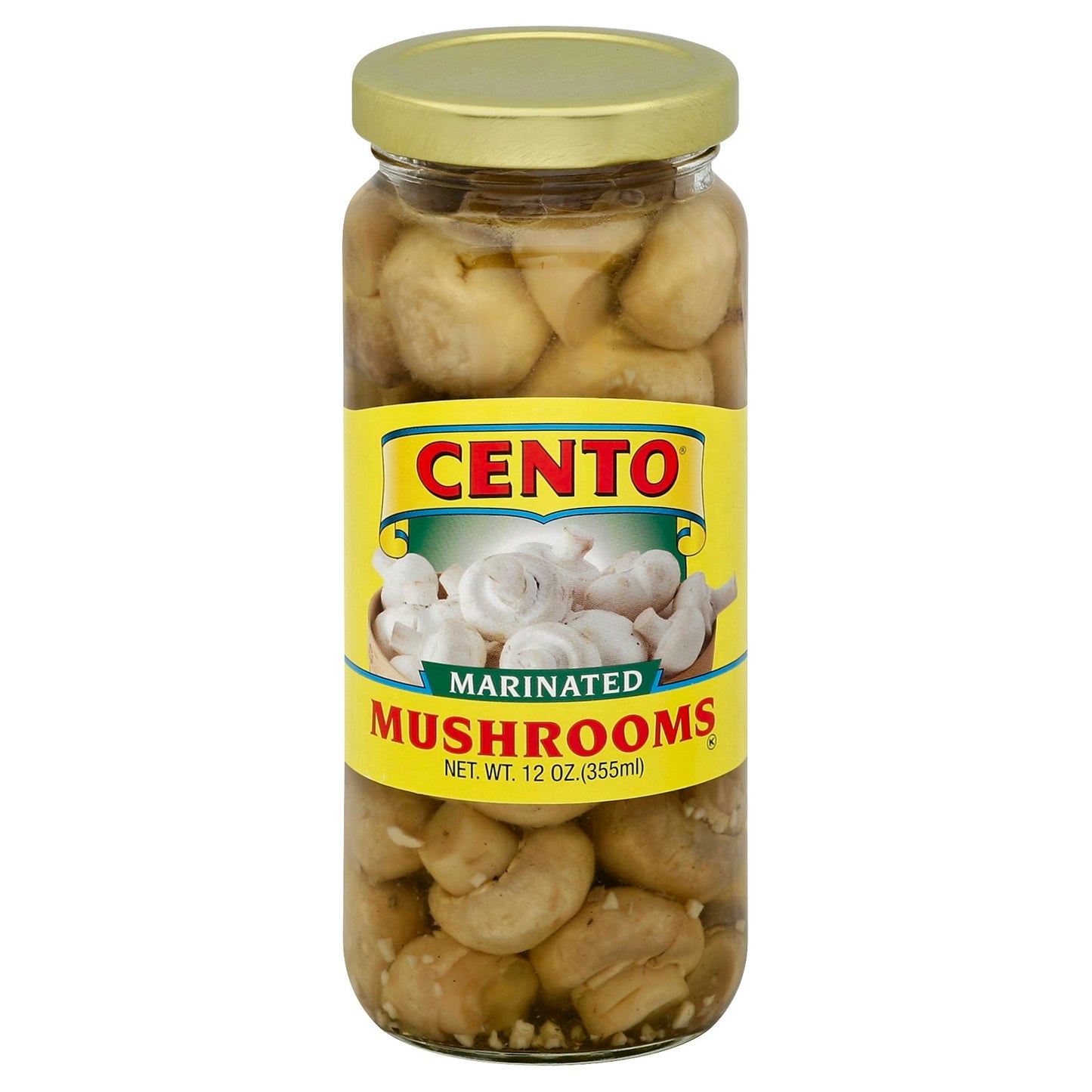 Cento Mushrooms Marinated 12 Fo Pack of 12