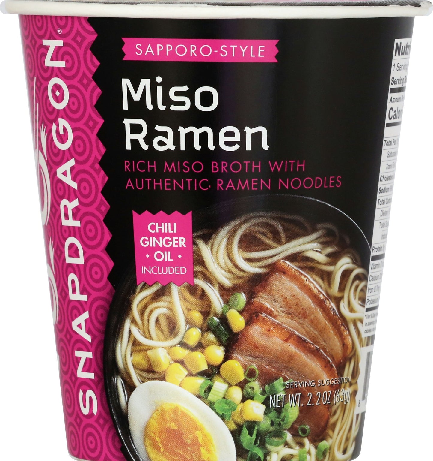 Snapdragon Ramen Miso Cup 2.2 Oz (Pack of 6)