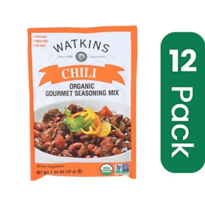 Watkins - Seasoning Mix Chili Gourmet 1.25 oz (Pack of 12)