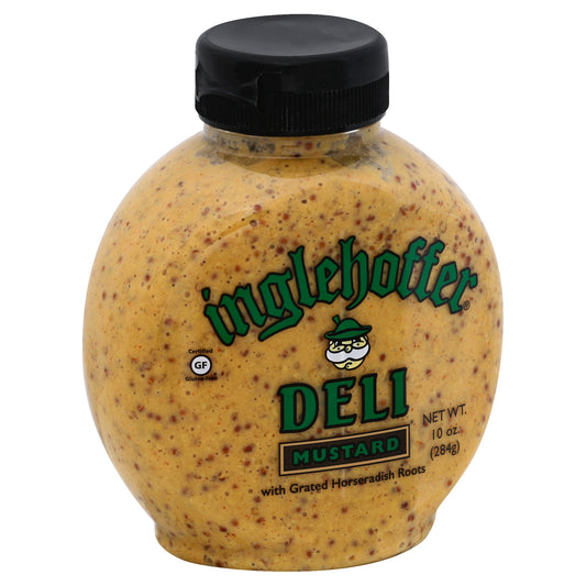 Inglehoffer Mustard Deli Sqz 10 Oz (Pack Of 6)
