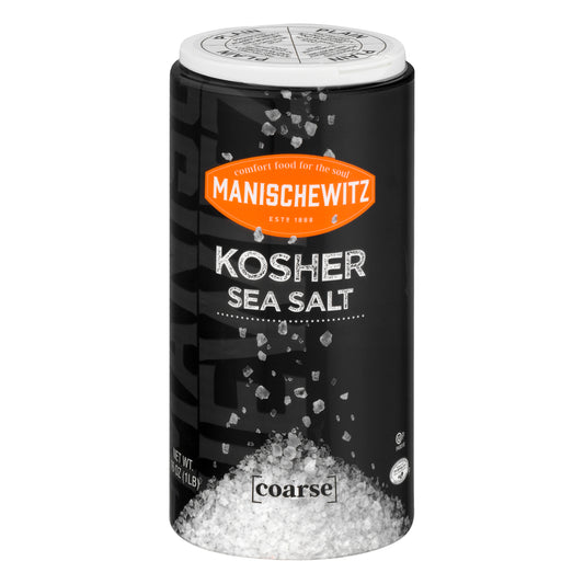 Manischewitz Salt Kosher 16 Oz (Pack Of 12)