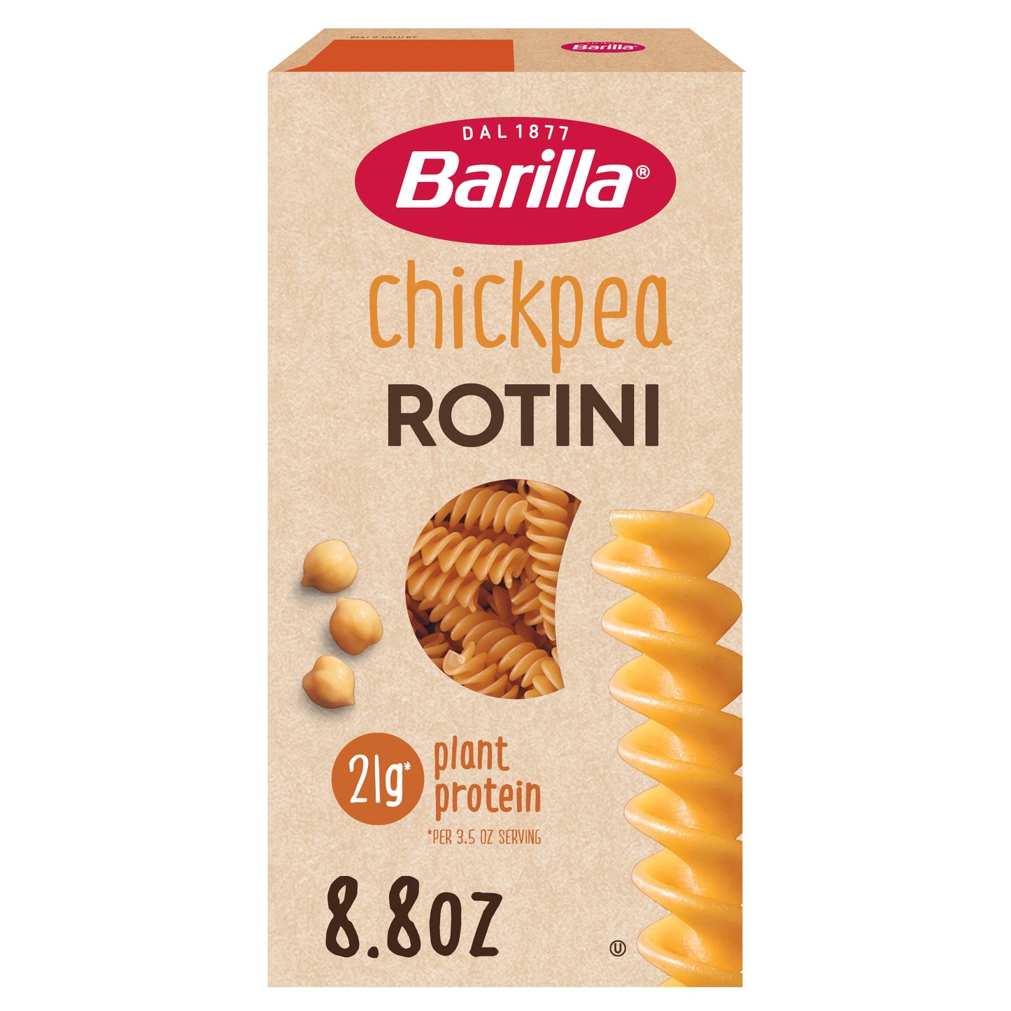 Barilla Pasta Rotini Lgume Chickpea 8.8 Oz (Pack Of 10)
