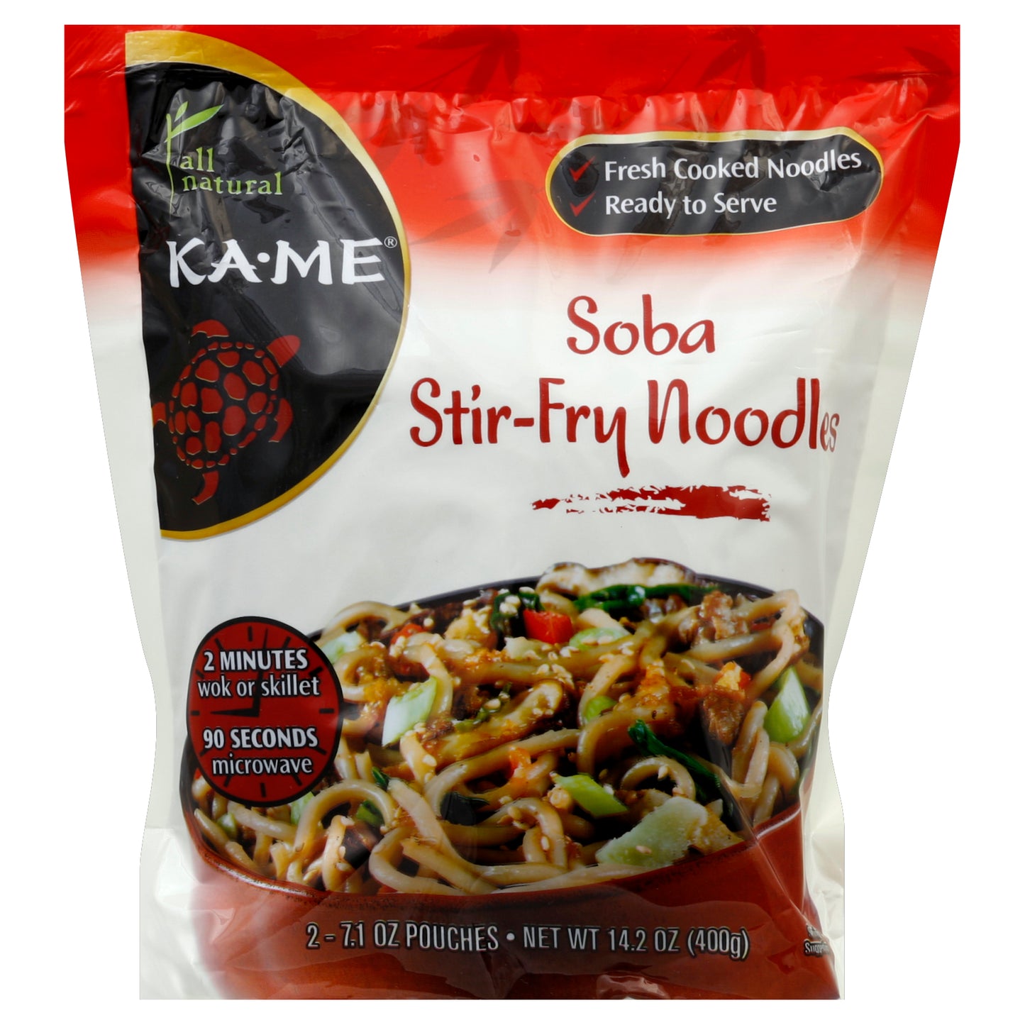 Ka Me Noodle Stir fry Soba 14.2 oz (Pack Of 6)