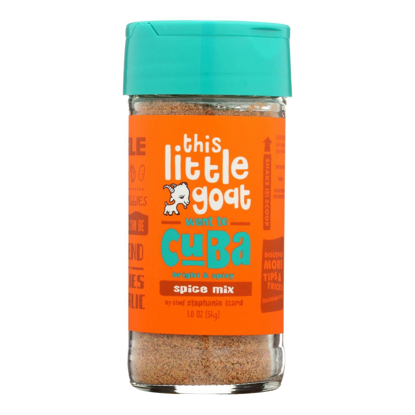 This Little Goat - Cuba Spice Mix 1.8 oz (Pack of 6)