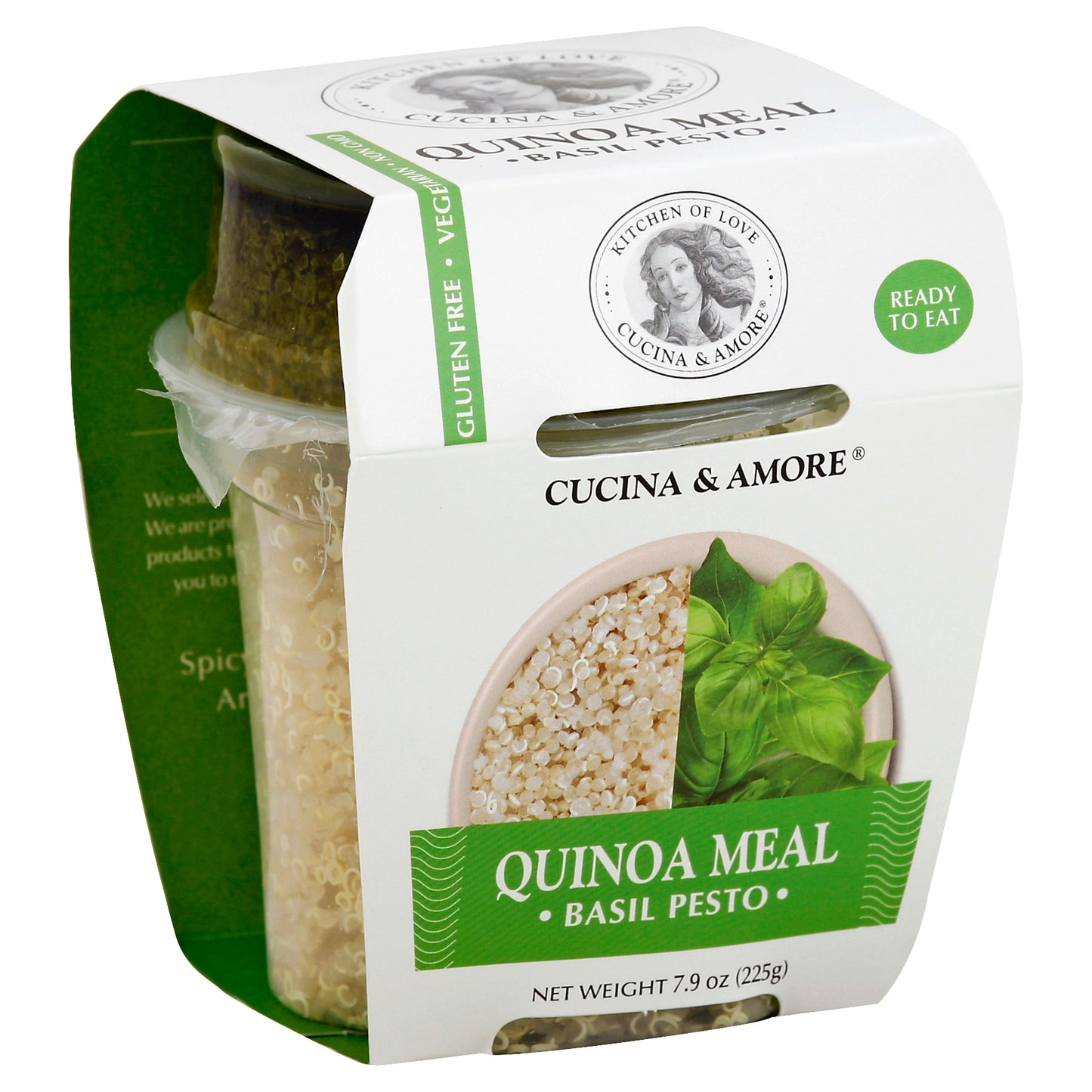 Kitchen And Love Quinoa Meal Basil Pesto 7.9 oz (Pack Of 6)