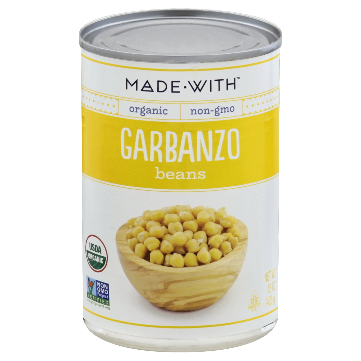 Made With Beans Garbanzo Organic 15 oz (Pack Of 12)