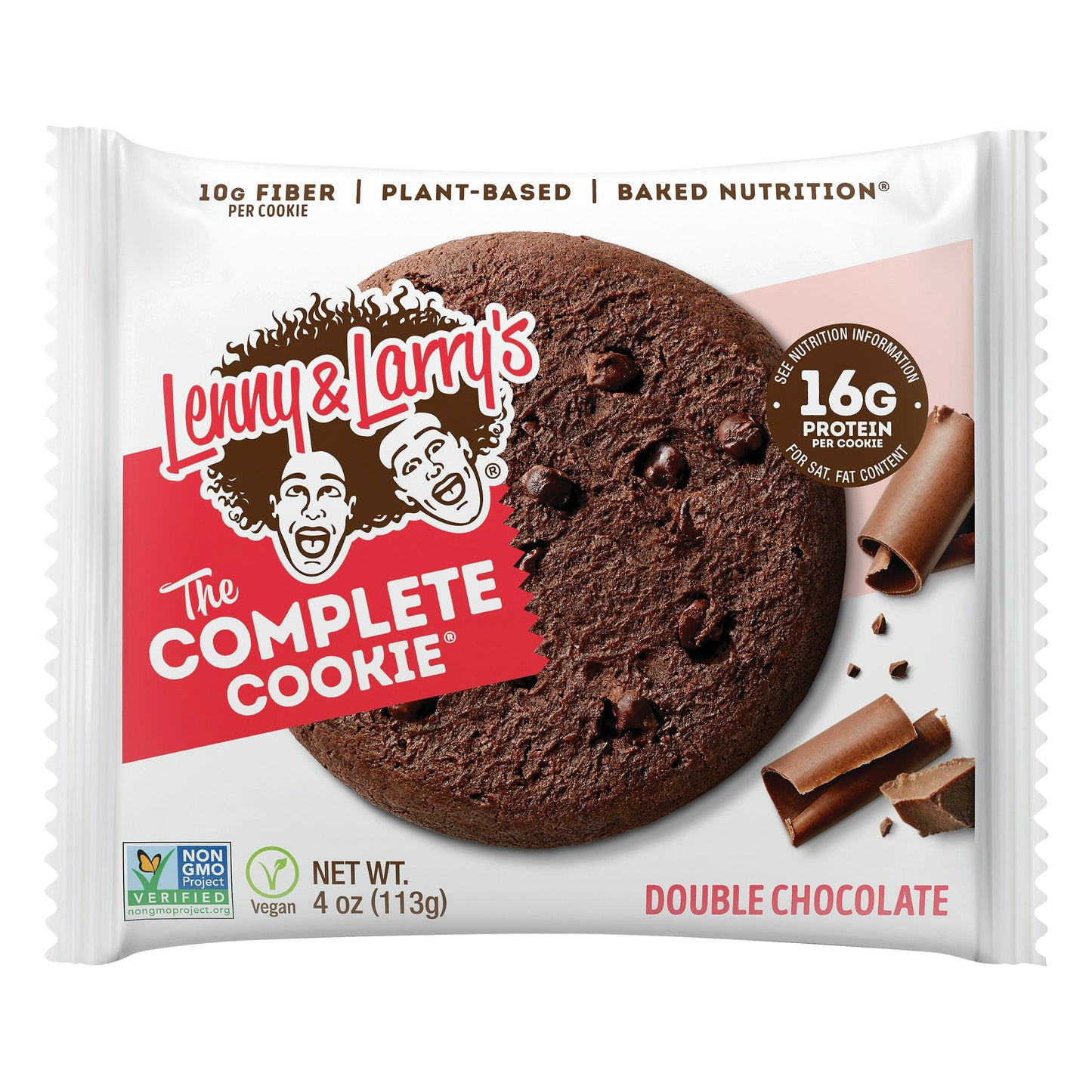 Lenny & Larrys Cookie Double Chocolate Complete 4 oz (Pack of 12)