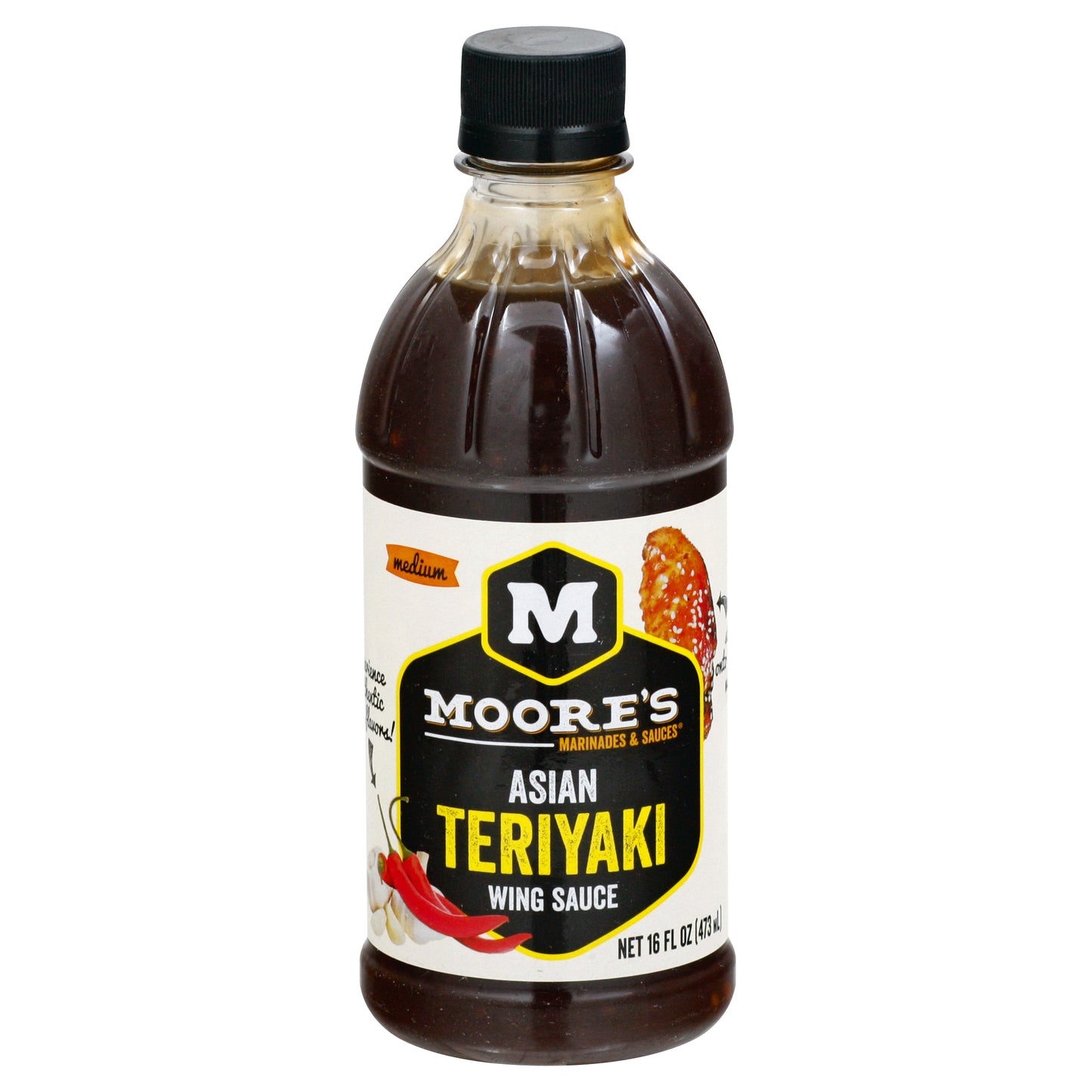 Moore Sauce Wing Teriyaki Asian 16 oz (Pack Of 6)