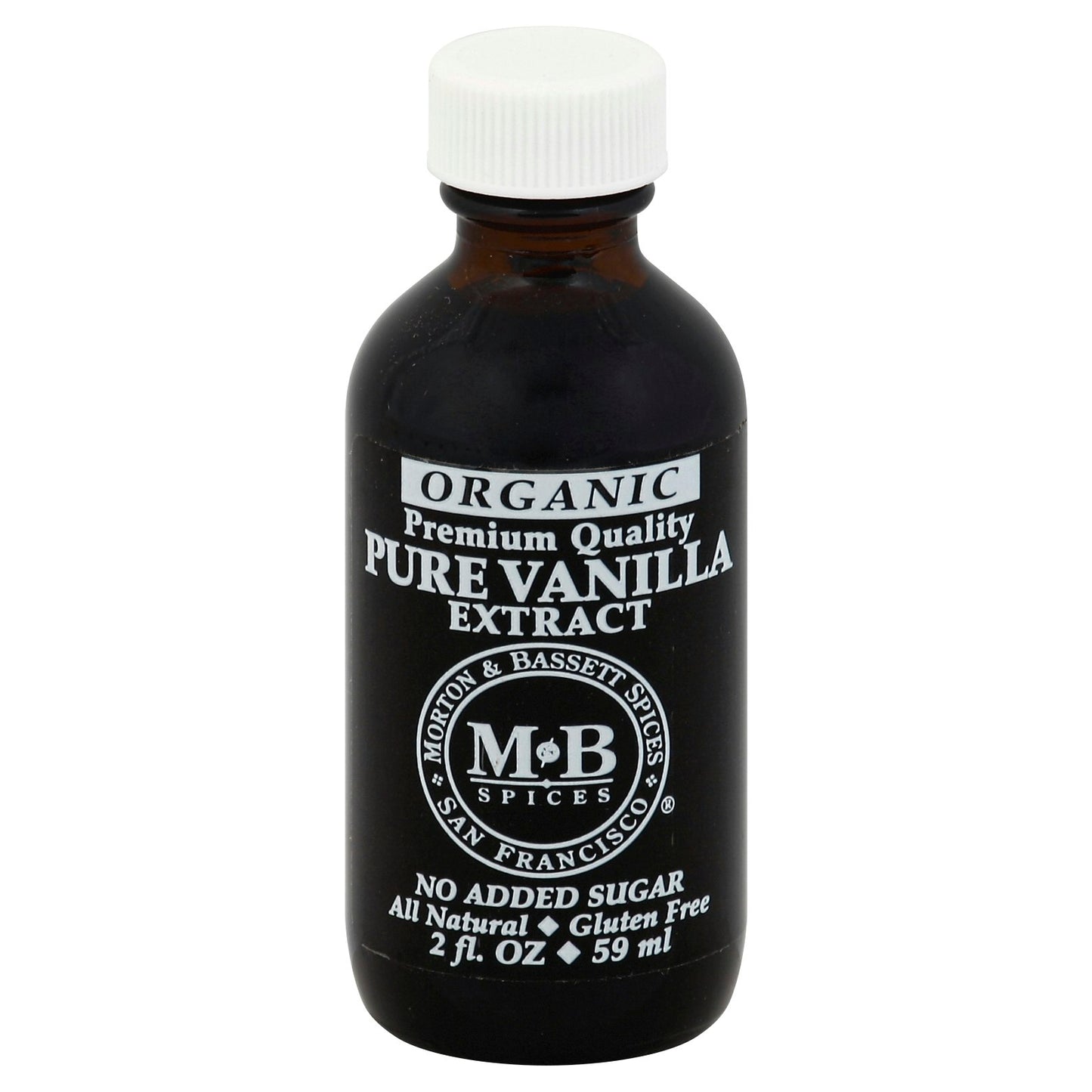 Morton & Bassett Vanilla Extract Pure Organic 2 Fo Pack of 3