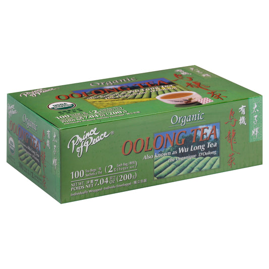 Prince Of Peace Tea Oolong Organic 100 Bag (Pack Of 6)