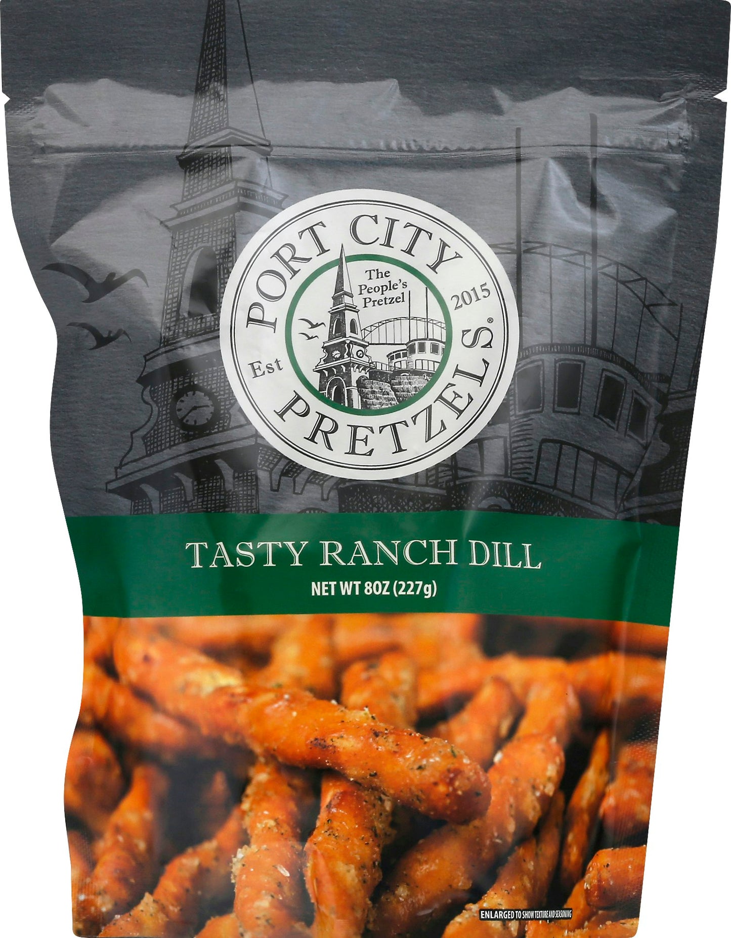 Port City Pretzels Pretzels Ranch Dill 8 Oz (Pack of 12)