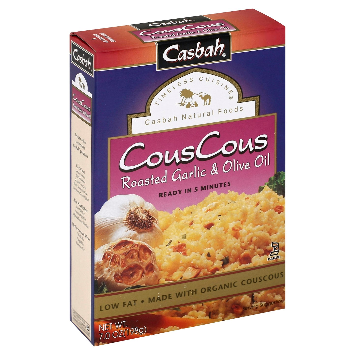 Casbah Couscous Roasted Garlic 7 Oz (Pack Of 8)