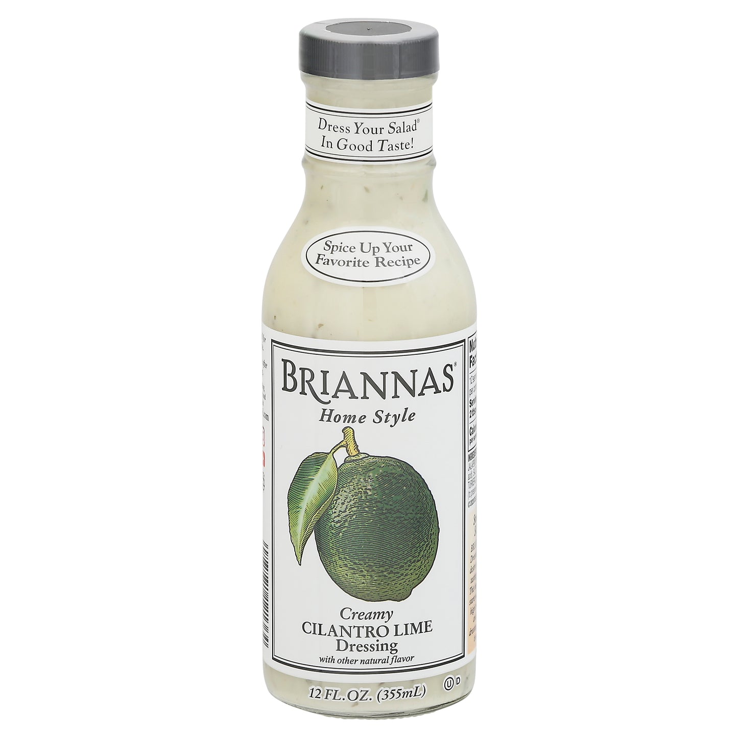 Briannas Dressing Cilantro Lime 12 oz (Pack Of 6)