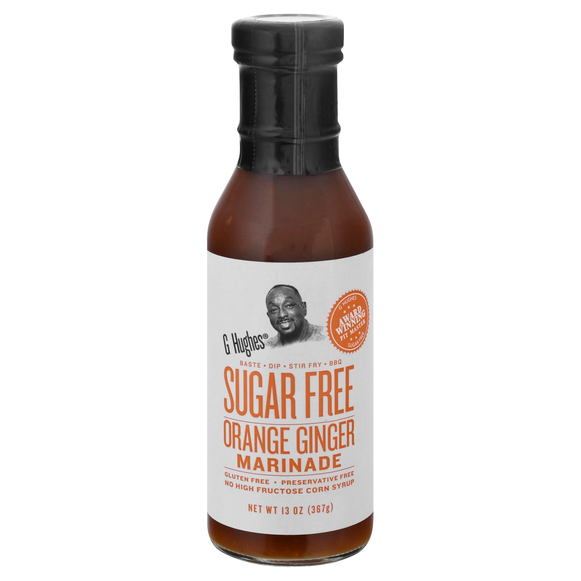 G Hughes Sauce Teriyaki Orange Ginger 13 oz (Pack Of 6)