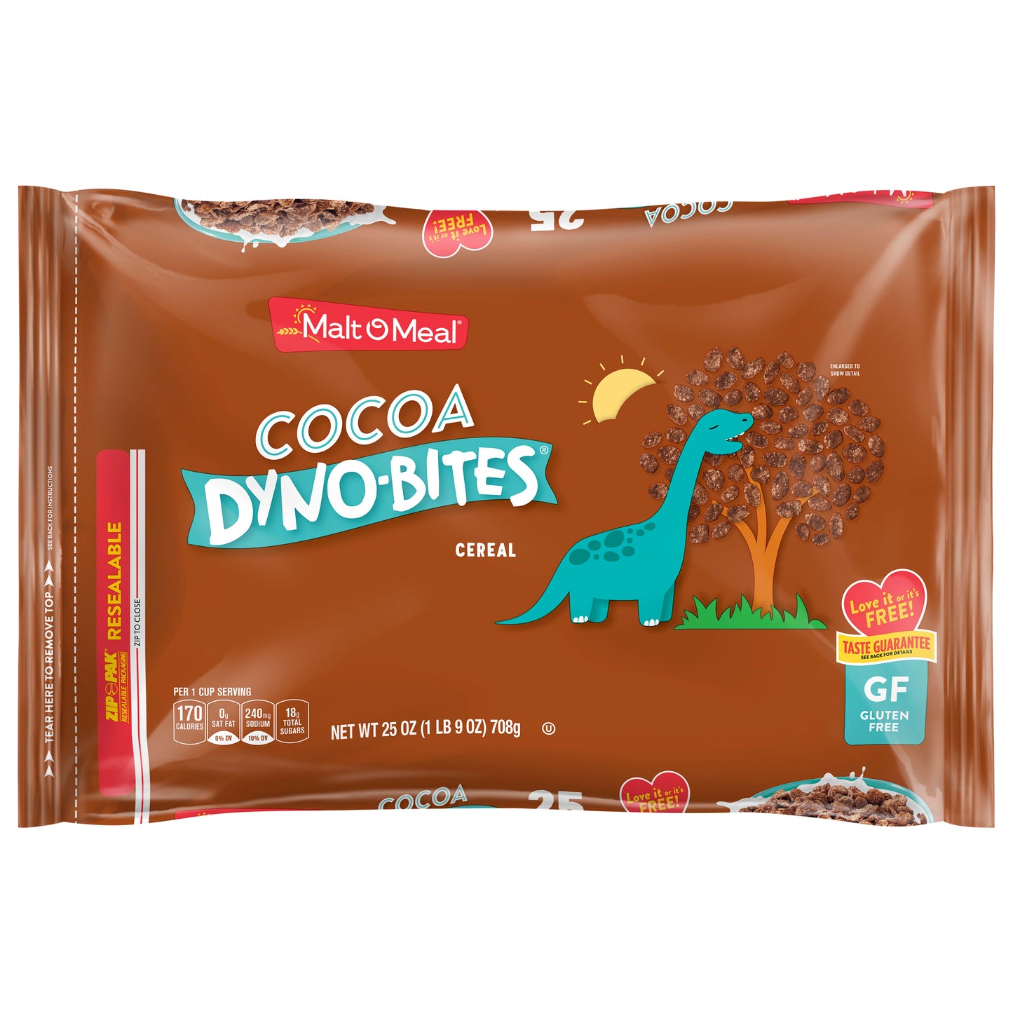 Mom Family Size Bag Cereal RTE Dyno Bites 25 oz (Pack Of 9)