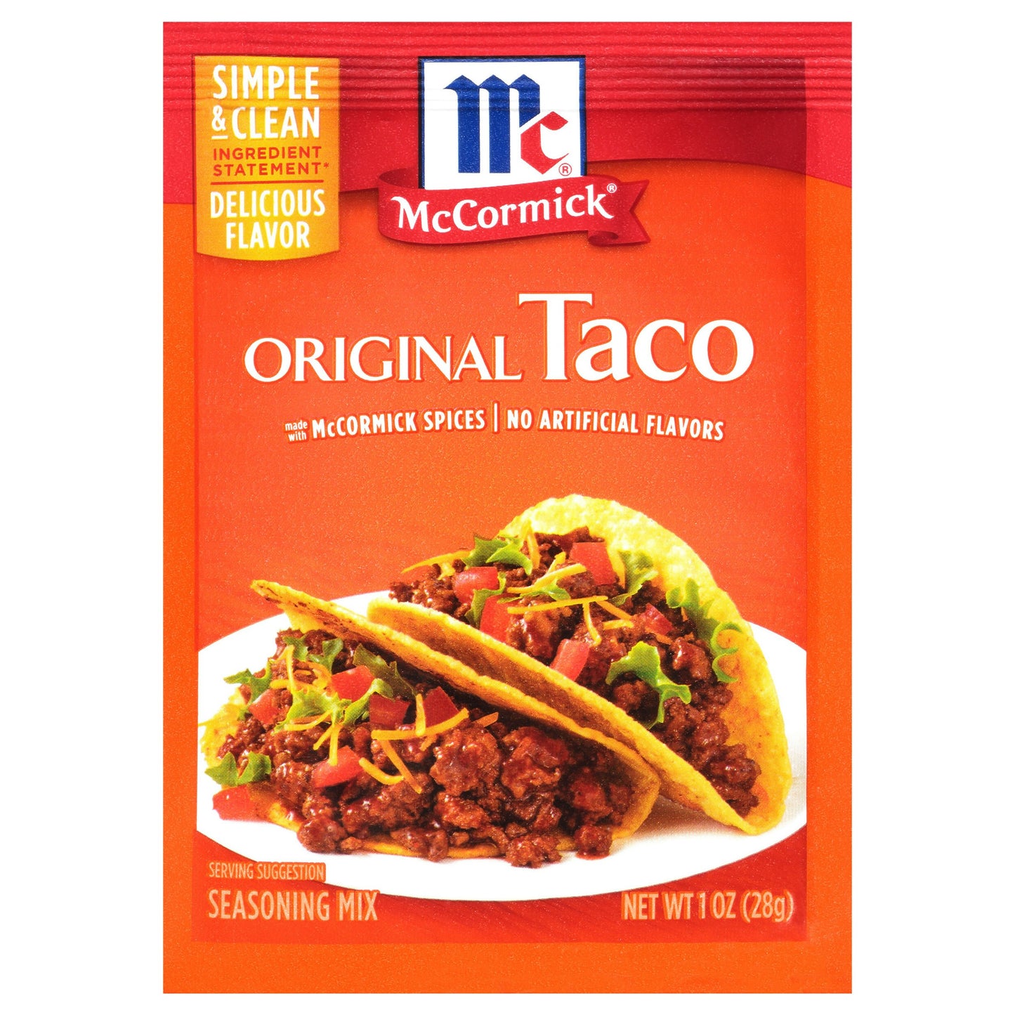 McCormick Original Taco Seasoning Mix - 1 Oz (Pack of 24)