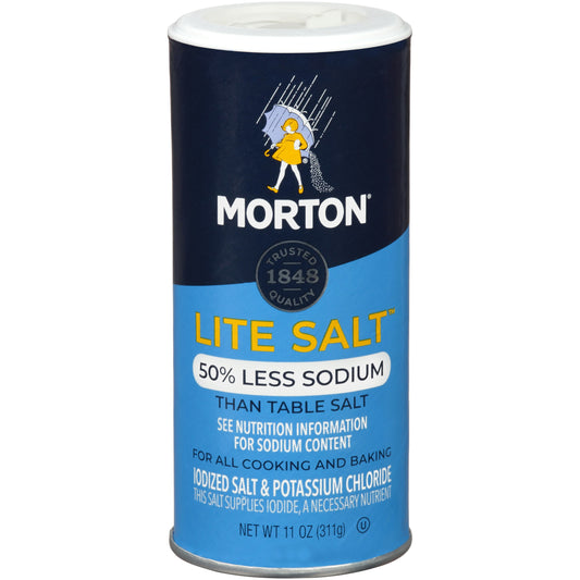 Mortons Salt Lite 11 Oz (Pack Of 12)