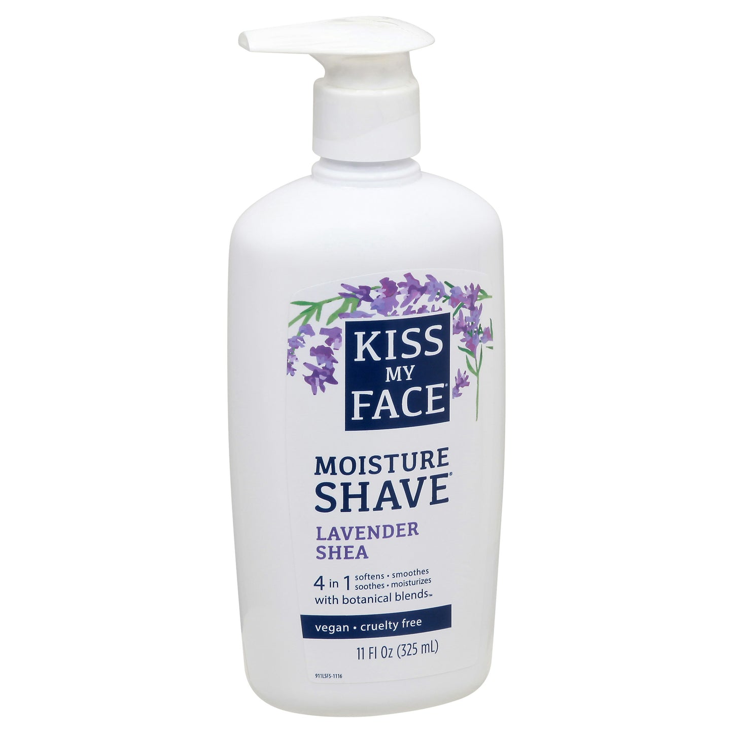 Kiss My Face Shave Moist Lavender Shea 11 Oz (Pack of 3)