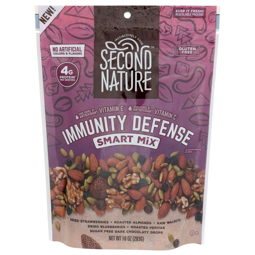 Second Nature Immunity Defense Trail Mix 10 Oz Pack of 6