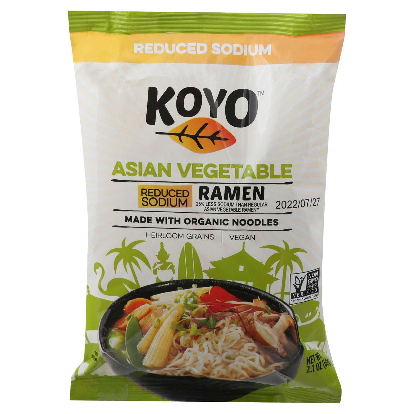 Koyo Soup Ramen Asian Reduced Sodium 2 Oz Pack of 12