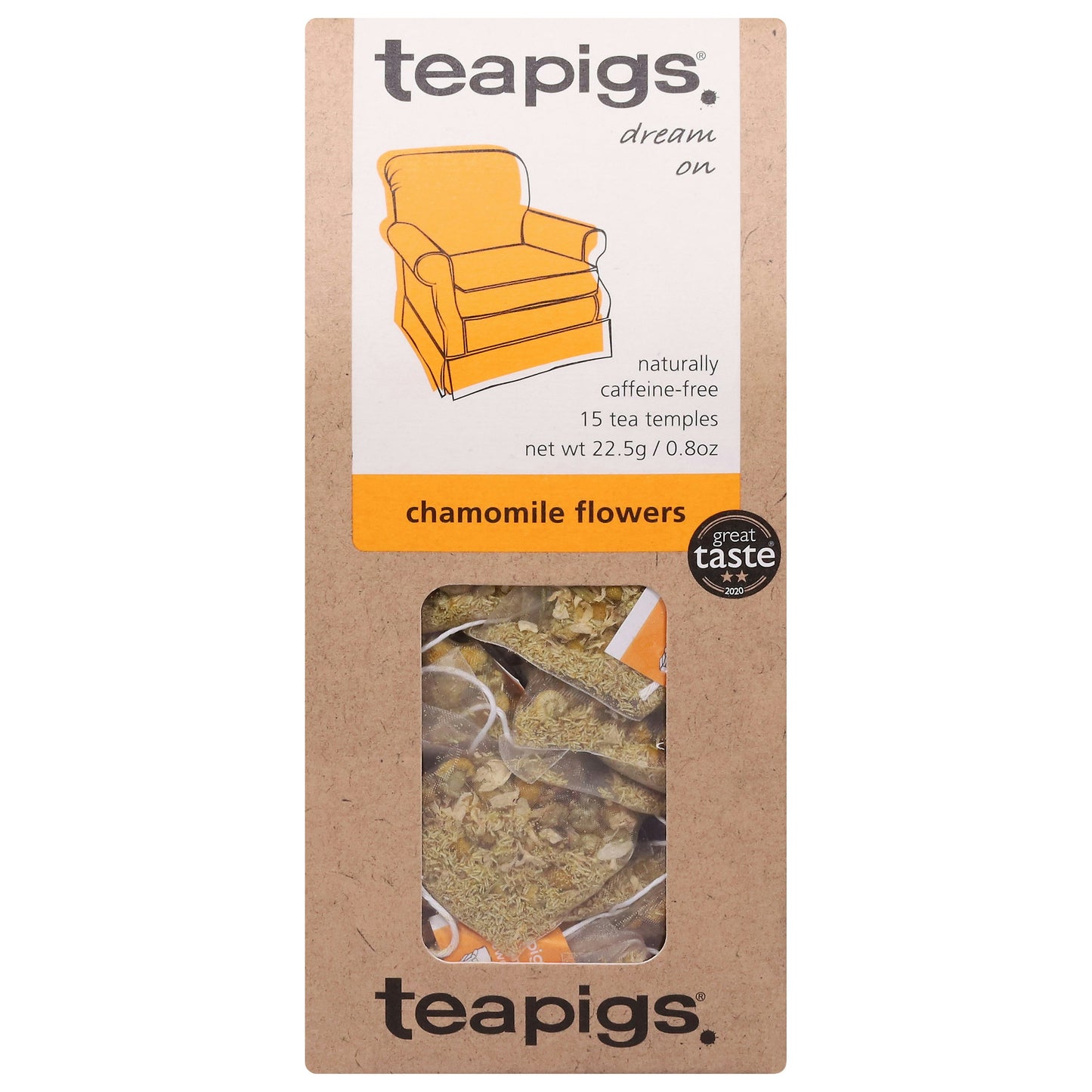 Teapigs Tea Chamomile 15 Bg Pack of 6