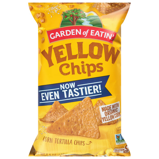 Garden Of Eatin Chips Tortilla Yellow 5.5 Oz Pack of 12