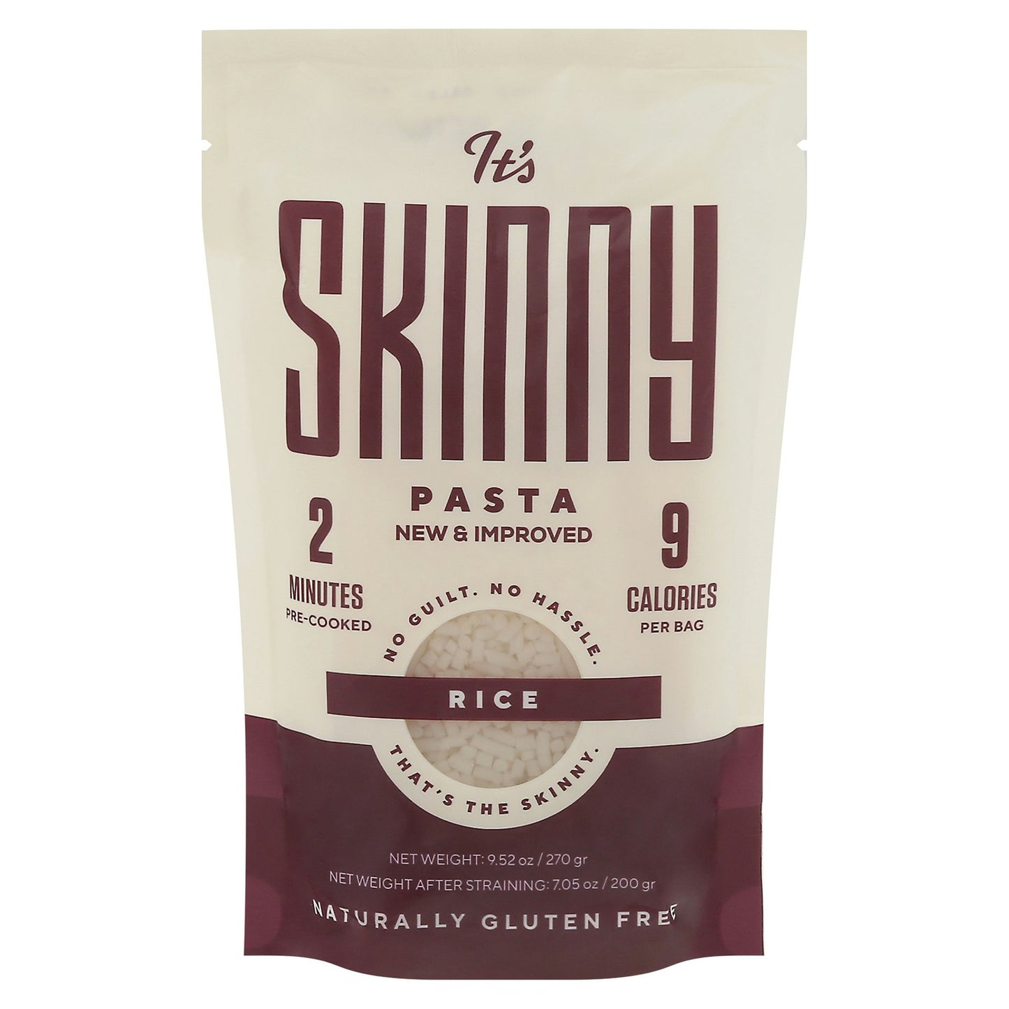 It's Skinny Pasta - Konjac Pasta Rice Shape 9.52 oz (Pack of 6)